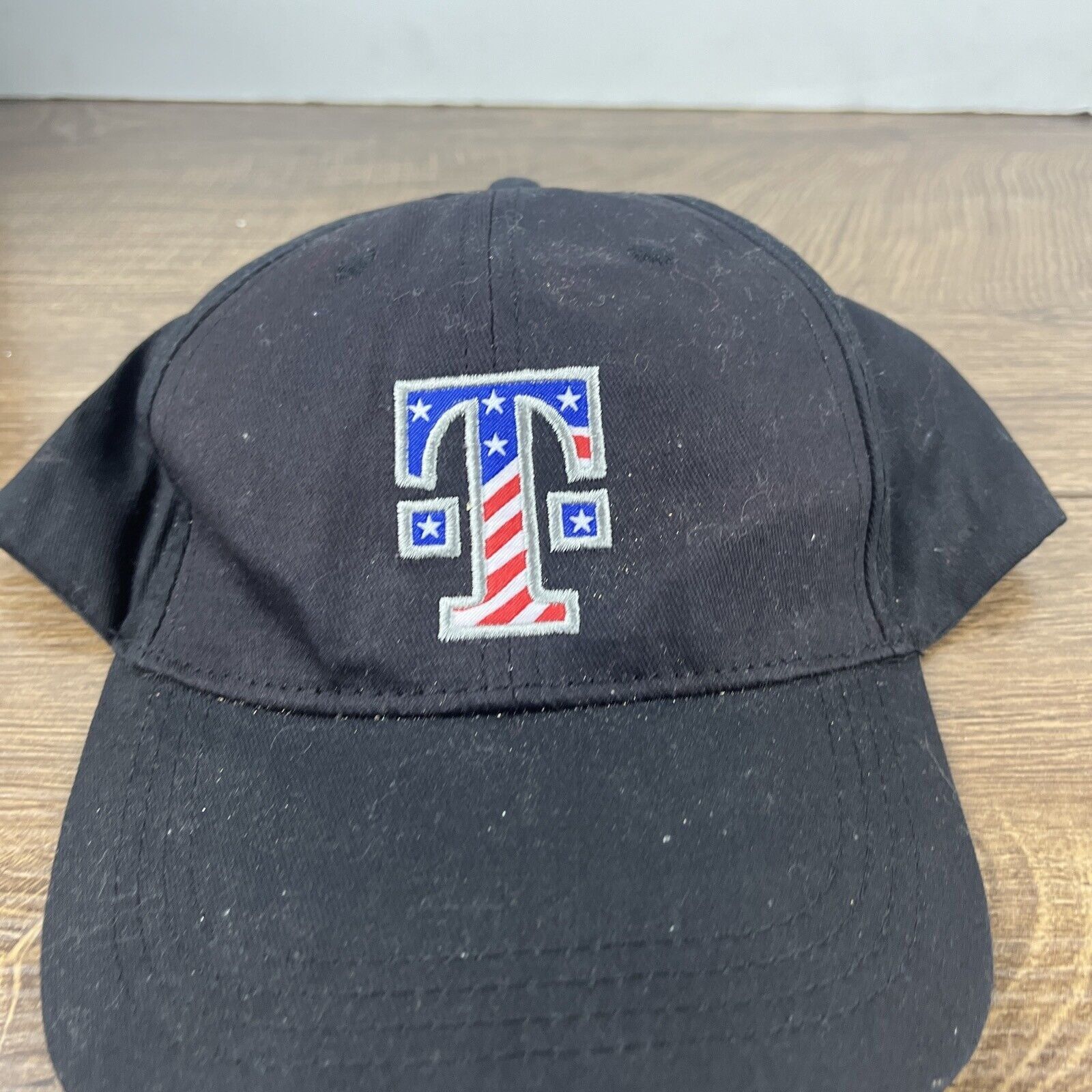 Other Texas Rangers Hat Rangers Baseball Black Hat Adjustable Adul Size ONE SIZE - 5 Thumbnail