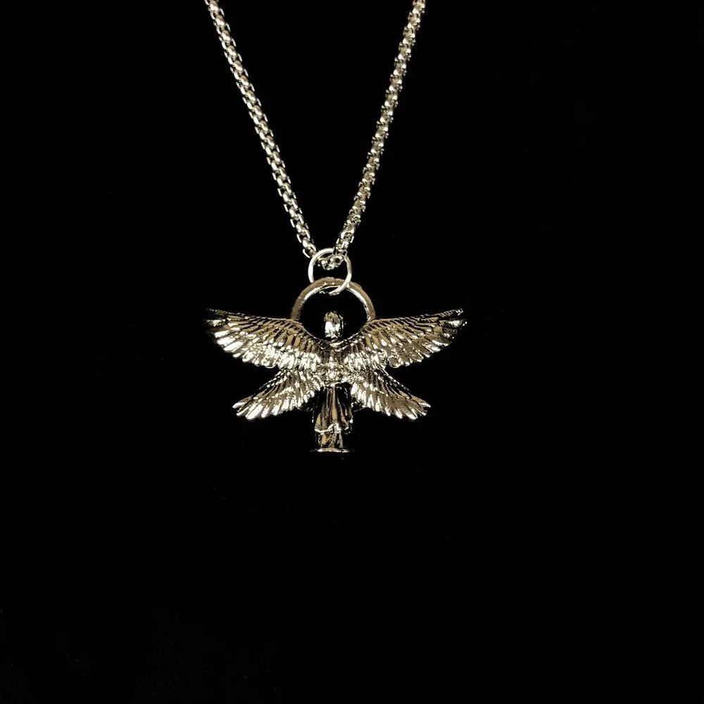 Jewelry Angel Necklace Punk Chain Size ONE SIZE - 4 Thumbnail