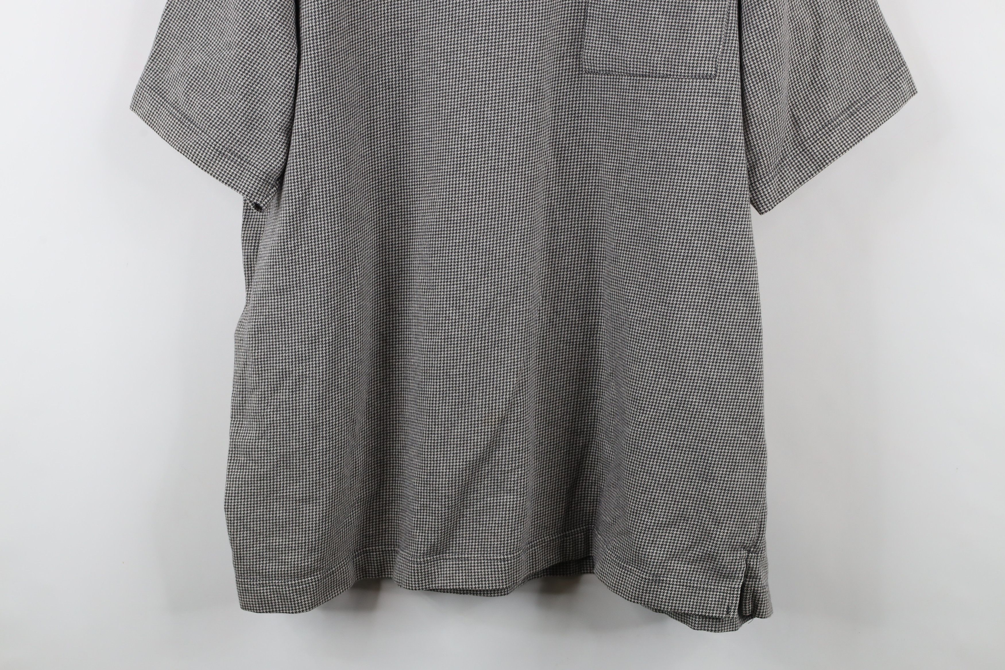 Vintage Vintage 90s Streetwear Houndstooth Knit Collared Polo Shirt Size US XXL / EU 58 / 5 - 3 Thumbnail