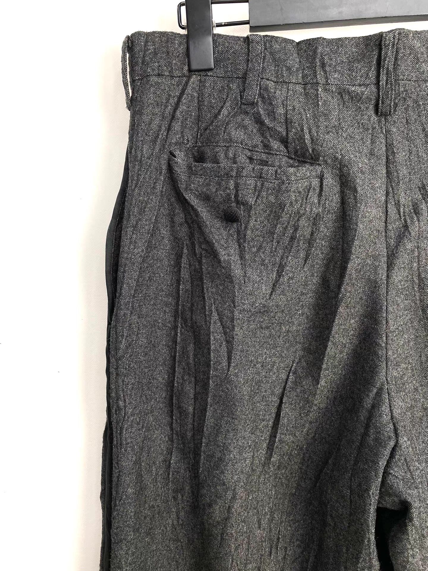 Yohji Yamamoto yohji yamamoto y's for men Pleated Wool Trousers K20 Size US 33 - 5 Thumbnail