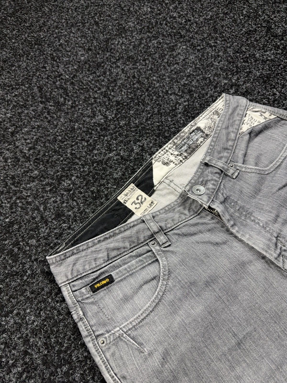 Volcom Retro 00s Y2K Vintage Volcom Japanese Style Skate SK8 jeans Size US 32 / EU 48 - 7 Thumbnail