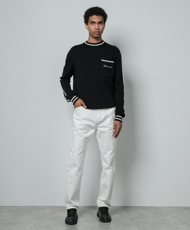 Balmain o1y0426 Denim Pant in White Size US 31 - 5 Thumbnail