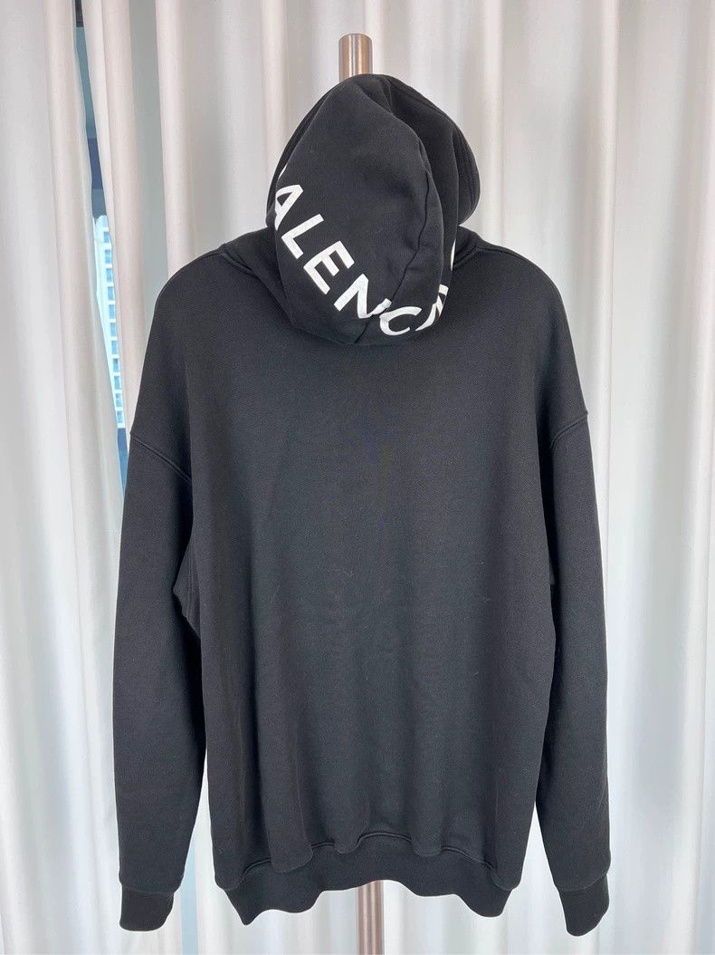 Balenciaga Balenciaga Black Hat Letter logo Hoodie Hoodie Sweater Size US XS / EU 42 / 0 - 3 Thumbnail