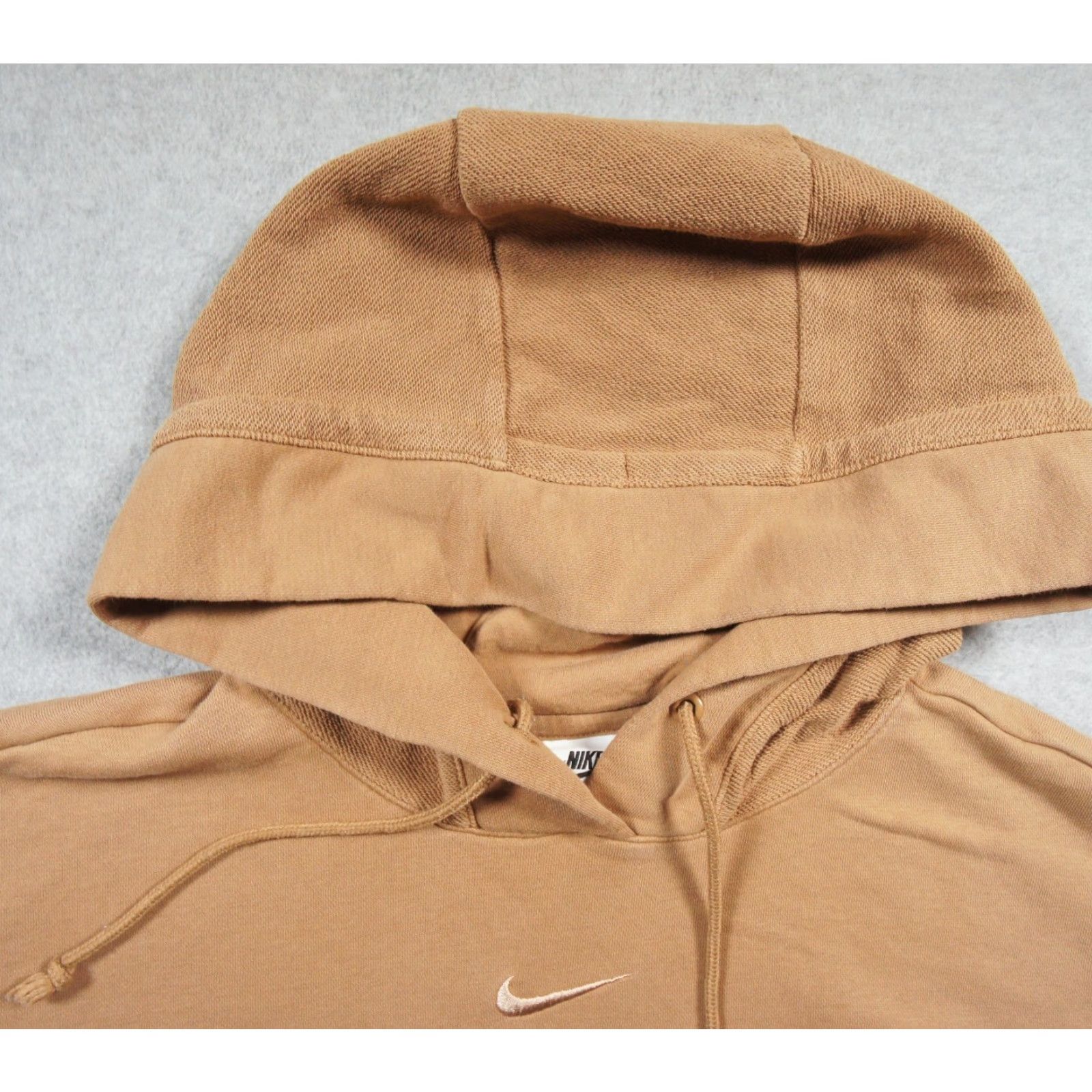Nike Nike Sweatshirt Womens Medium Tan Hoodie Everyday Modern Fleece Center Swoosh Size M / US 6-8 / IT 42-44 - 5 Thumbnail