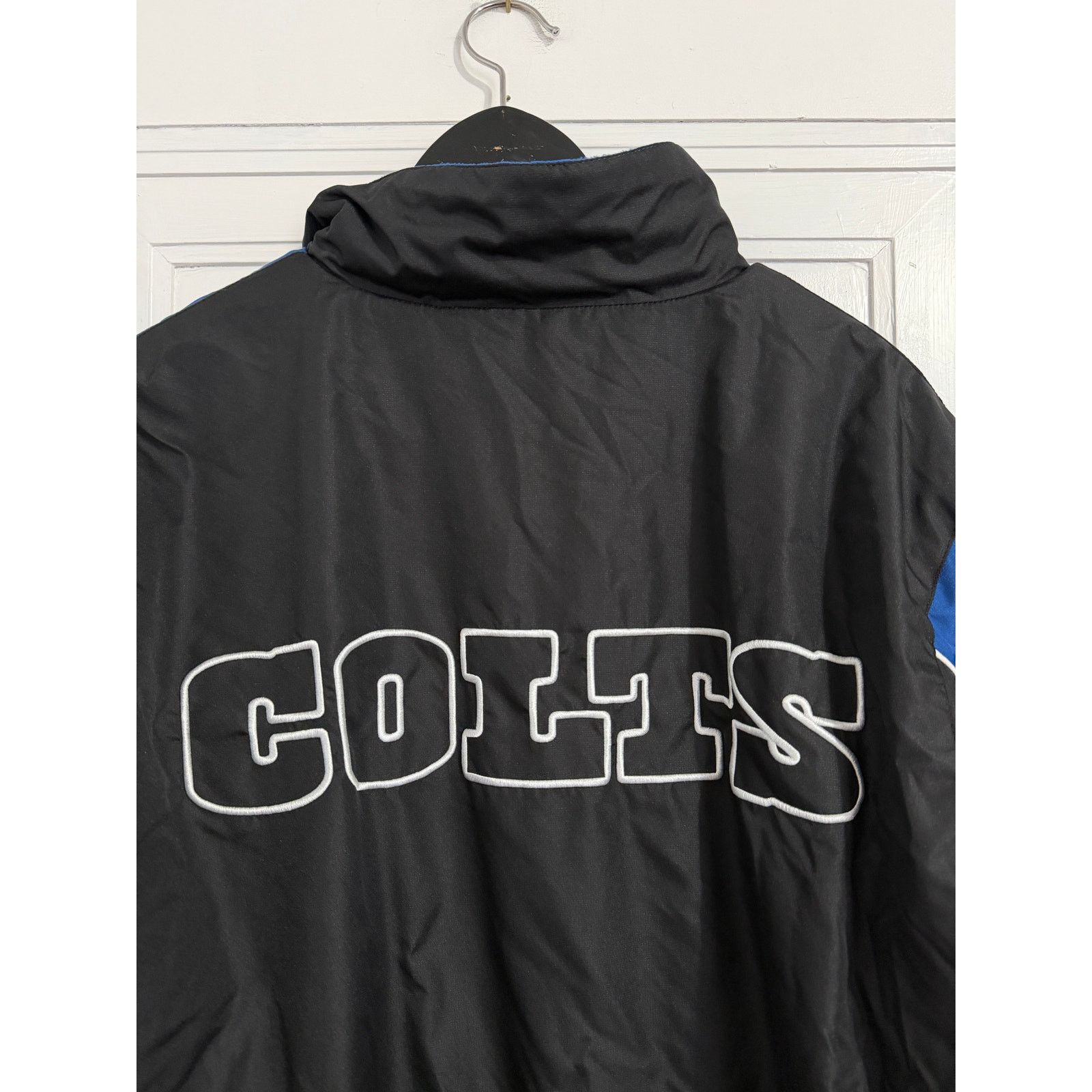 NFL Retro Indianapolis Colts Reversible Winter Jacket Size Large Size US L / EU 52-54 / 3 - 6 Thumbnail