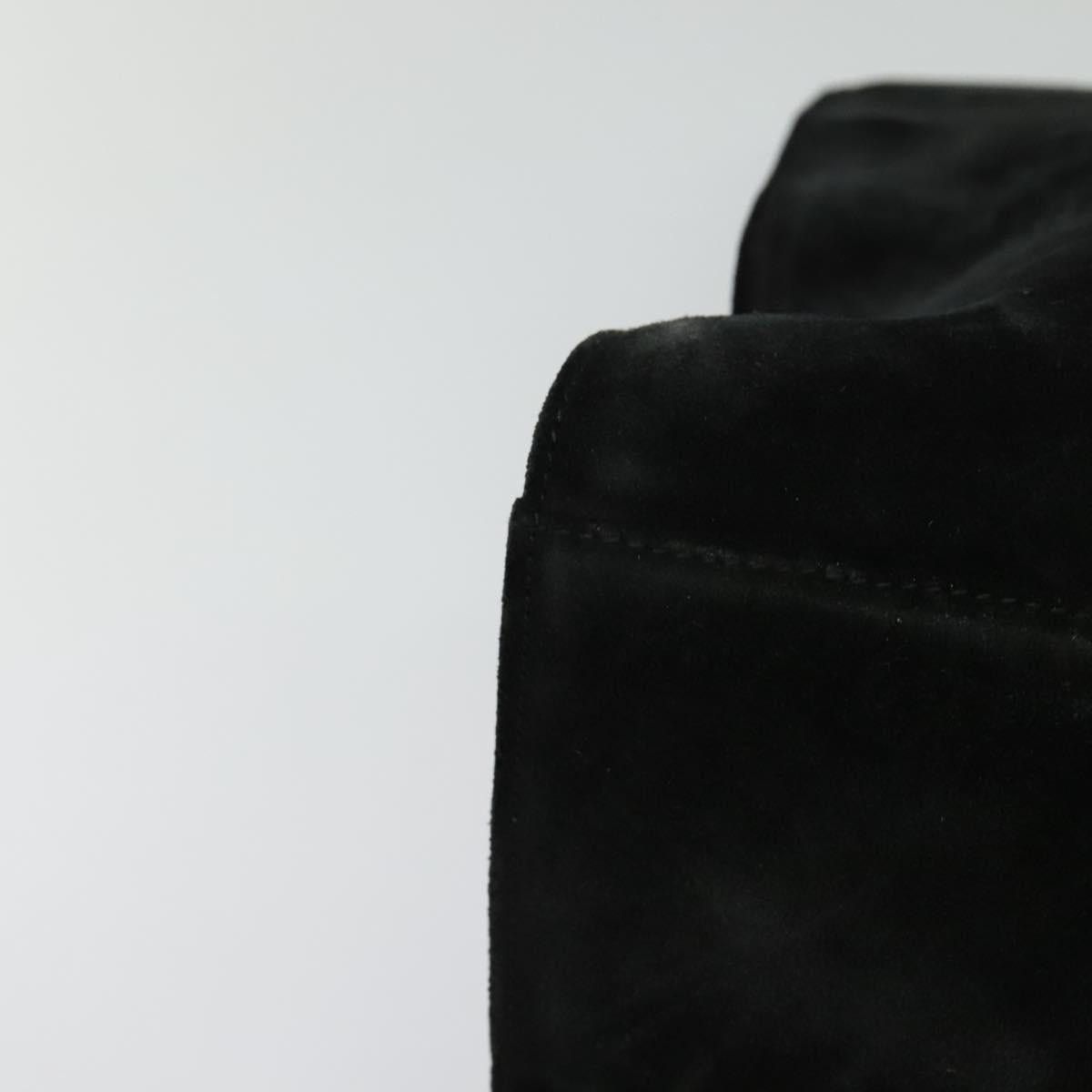 Gucci GUCCI Hand Bag Suede Black Silver 002 002 Size ONE SIZE - 10 Thumbnail