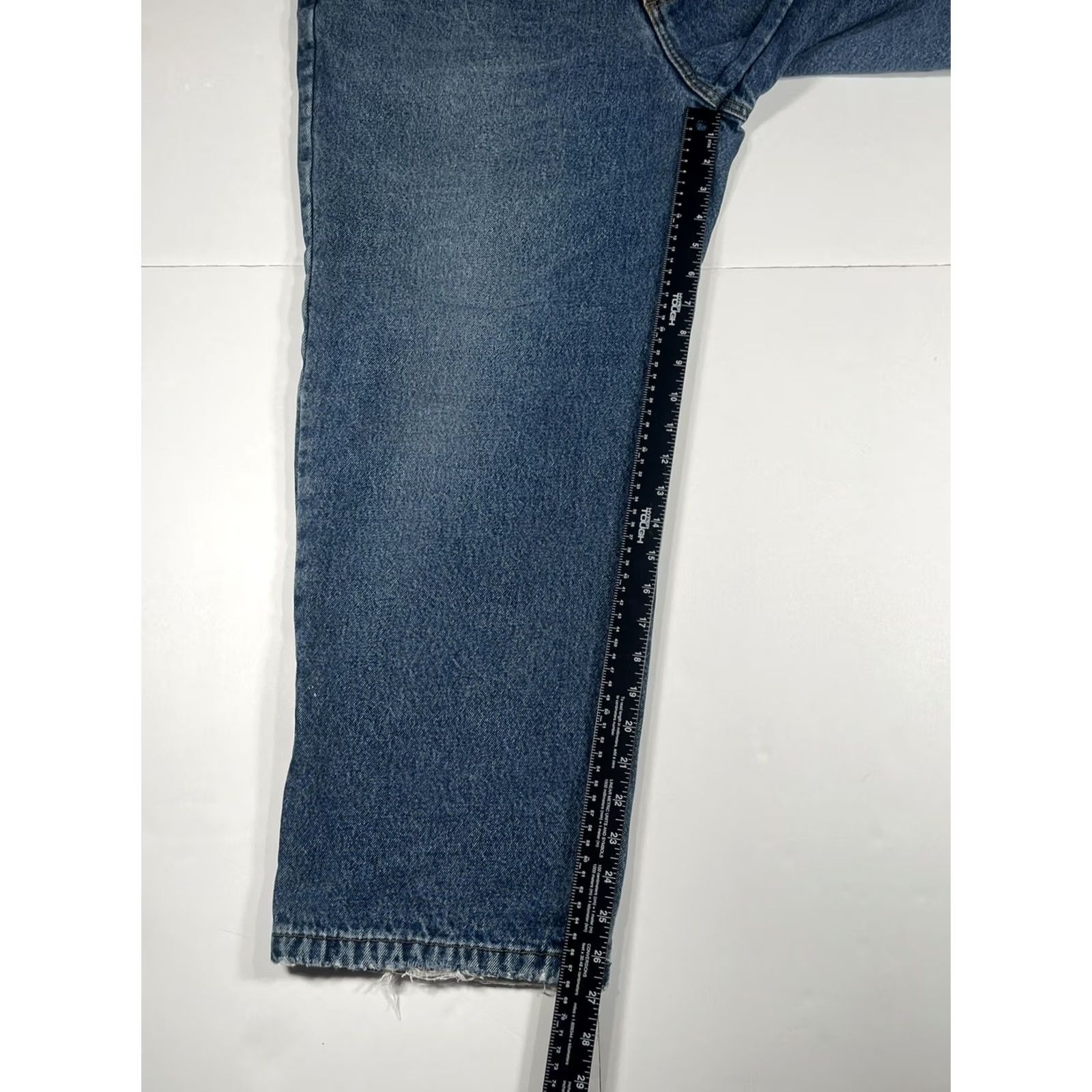 Denime Guide Gear Relaxed Fit Jeans Men’s Blue Cotton Size 40Wx29L Casual Denim Size US 40 / EU 56 - 5 Thumbnail