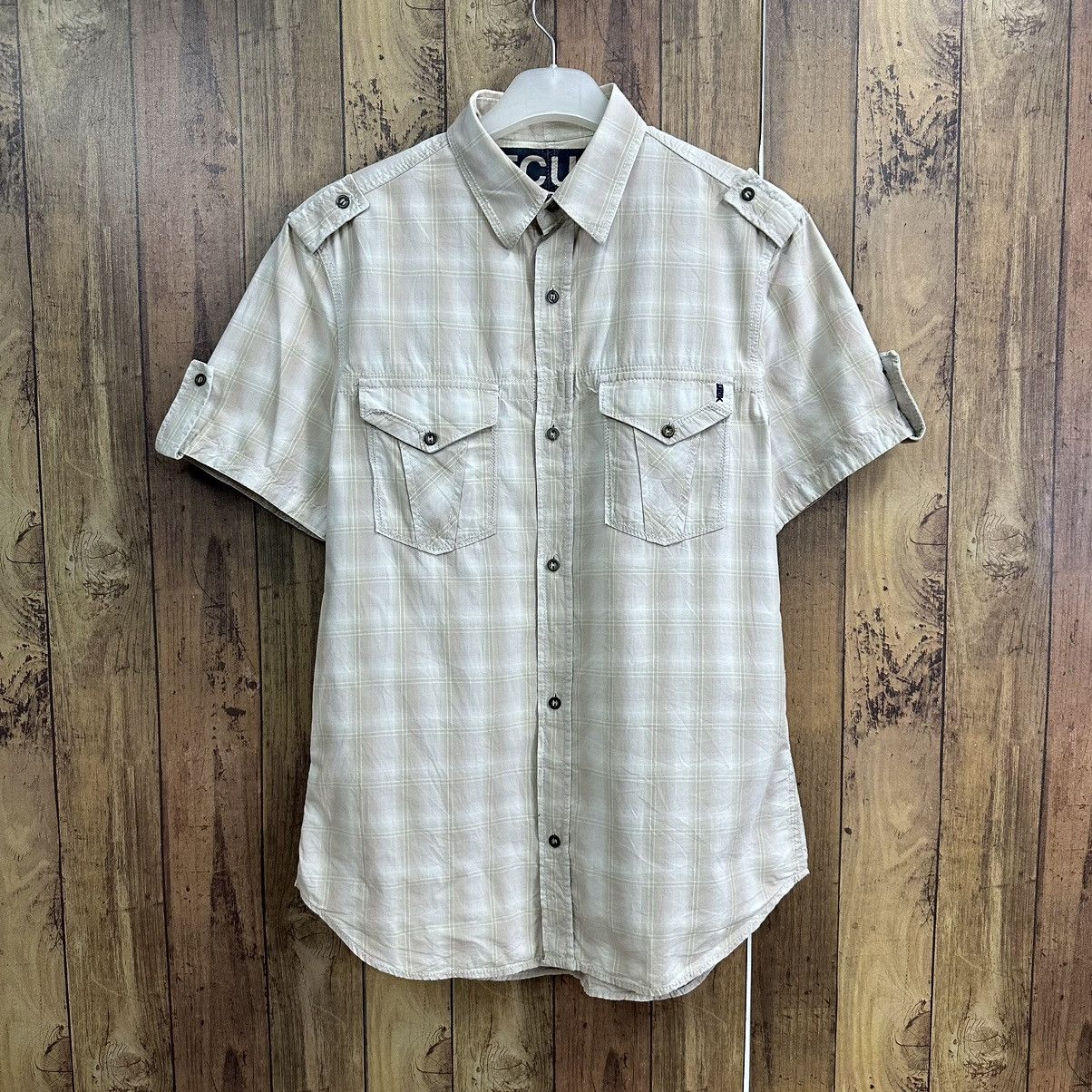 FCUK × French Connection FCUK Hellstar Button Shirt A798 Size US S / EU 44-46 / 1 - 1 Thumbnail