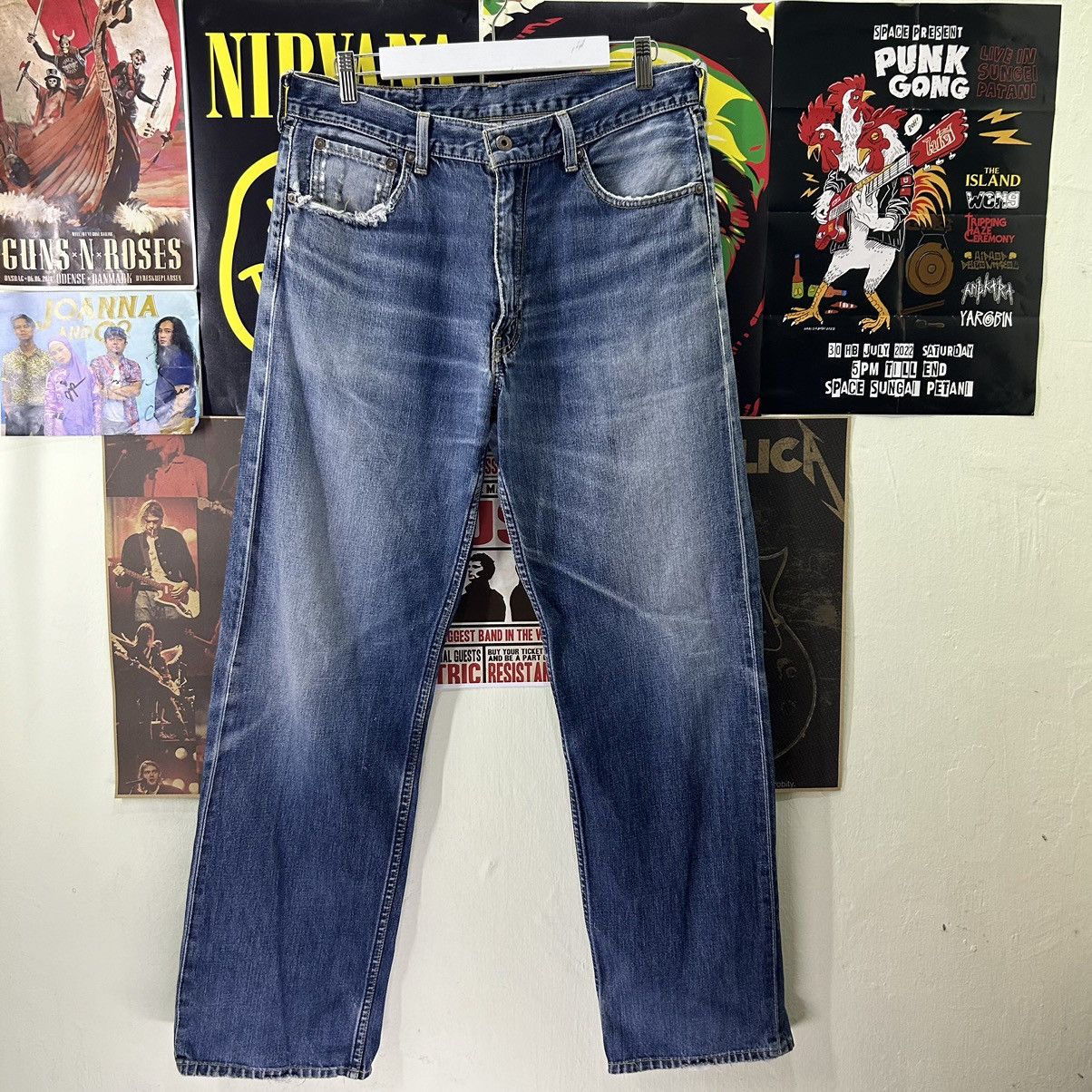 Levi's Vintage Levi’s 503 Japanese Distressed Denim Size US 34 / EU 50 - 1 Thumbnail