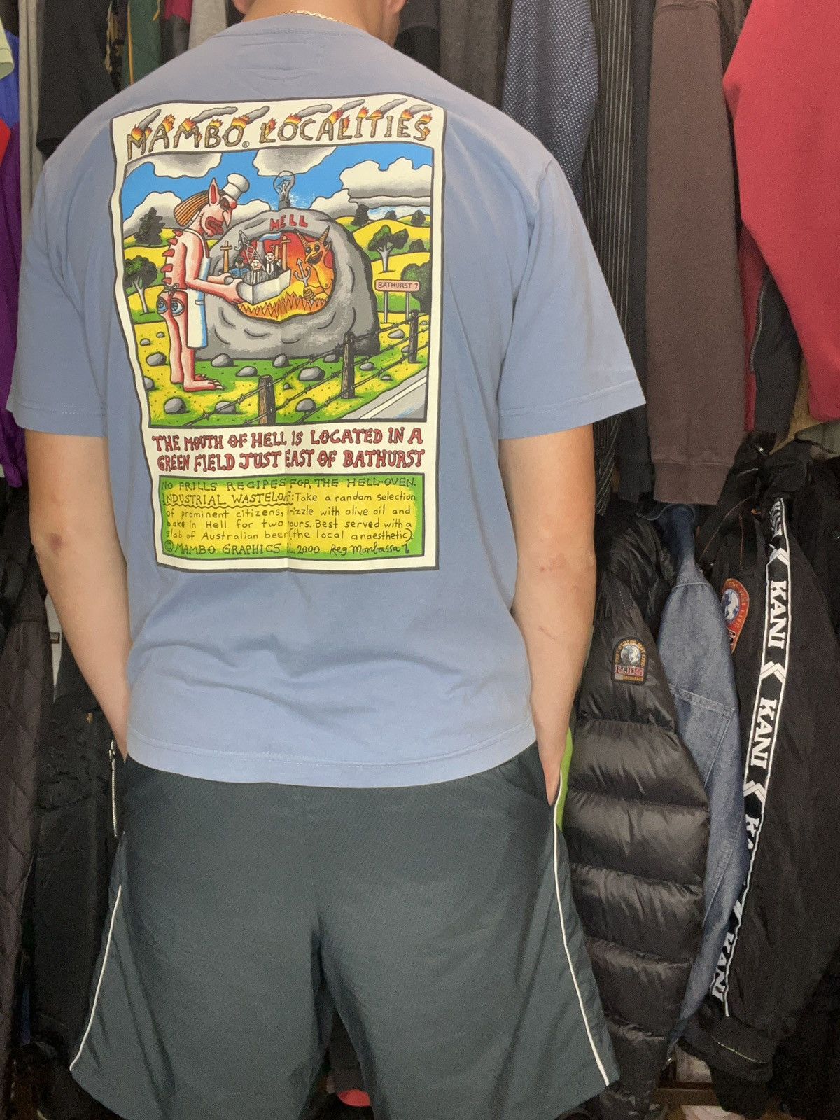 Mambo 1996 Mambo Graphics Australian Jesus Vintage T-Shirt Tee Size US M / EU 48-50 / 2 - 3 Thumbnail