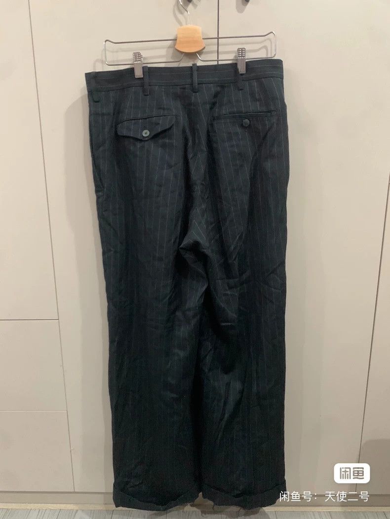 Yohji Yamamoto Yohji Yamamoto size 3 2002aw Pina Bausch Striped Wide Leg T Size US 28 / EU 44 - 2 Thumbnail