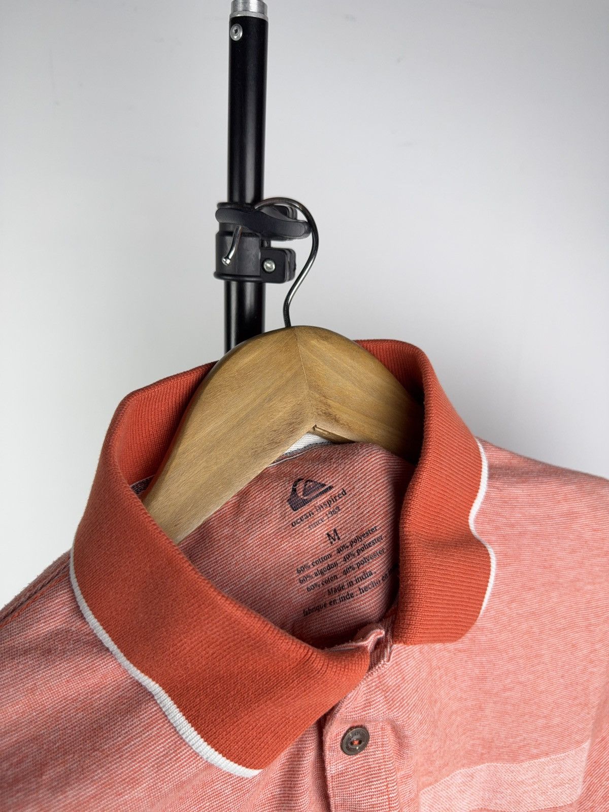 Quiksilver Surf Brand Quiksilver Ocean Inspired 1969 Coral Polo Shirt Size US M / EU 48-50 / 2 - 6 Thumbnail