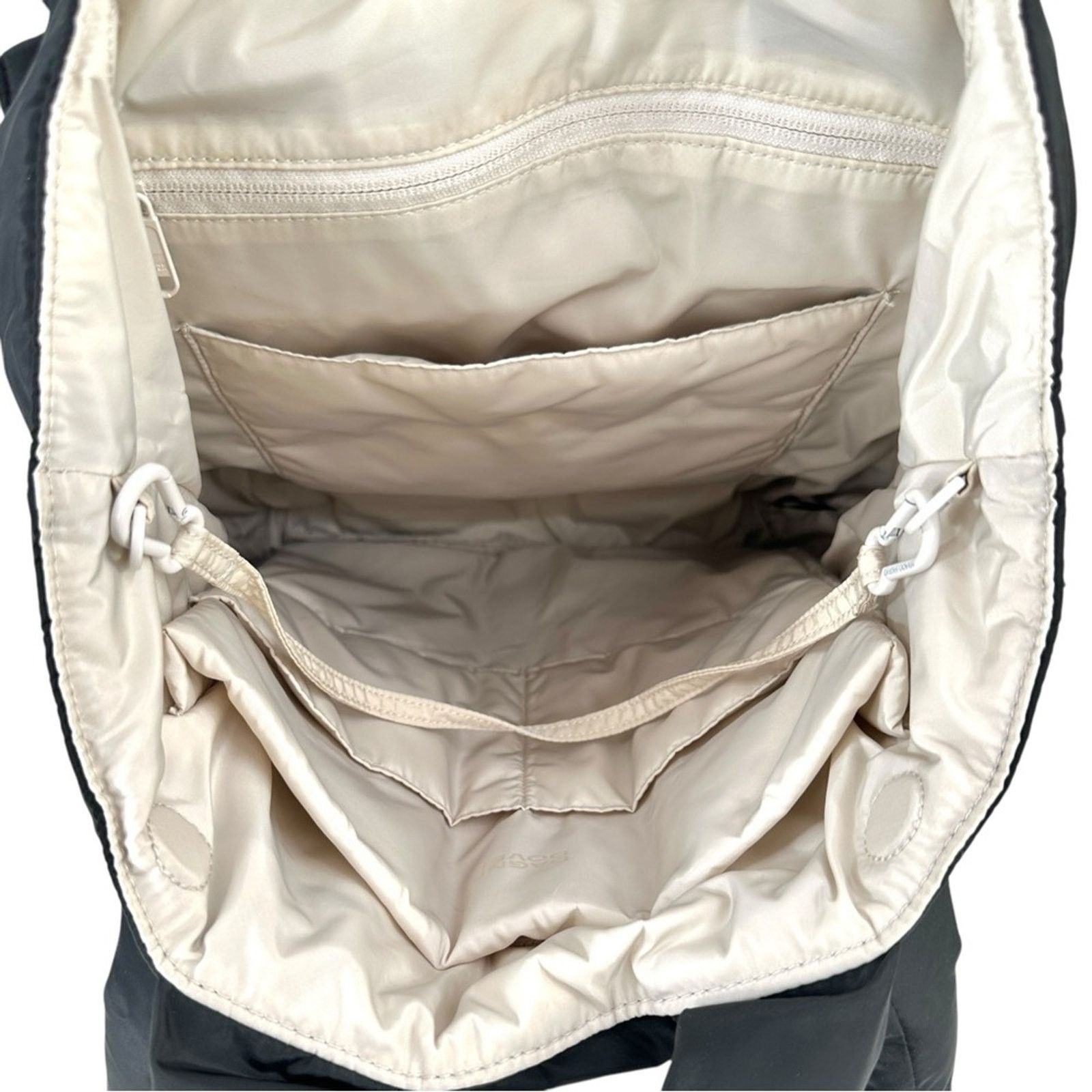 Dagne Dover Jemi Cargo Puff Tote - Black Nylon Puffer Tote Bag Size ONE SIZE - 13 Thumbnail