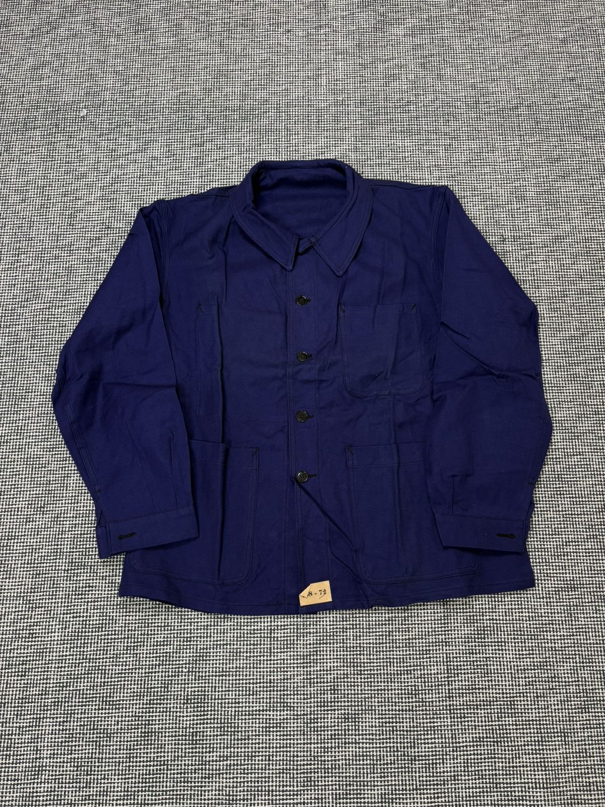 Le Laboureur 50s/60s S.N.C Saint James French Navy chore coat NOS Size US XL / EU 56 / 4 - 2 Thumbnail