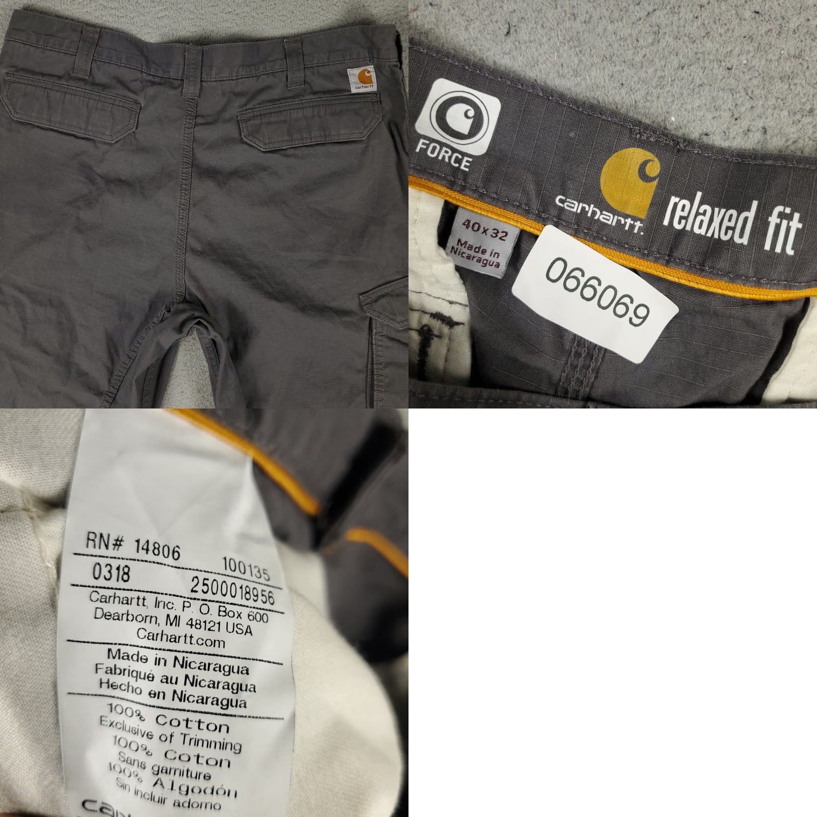 Carhartt VINTAGE Size US 40 / EU 56 - 8 Thumbnail