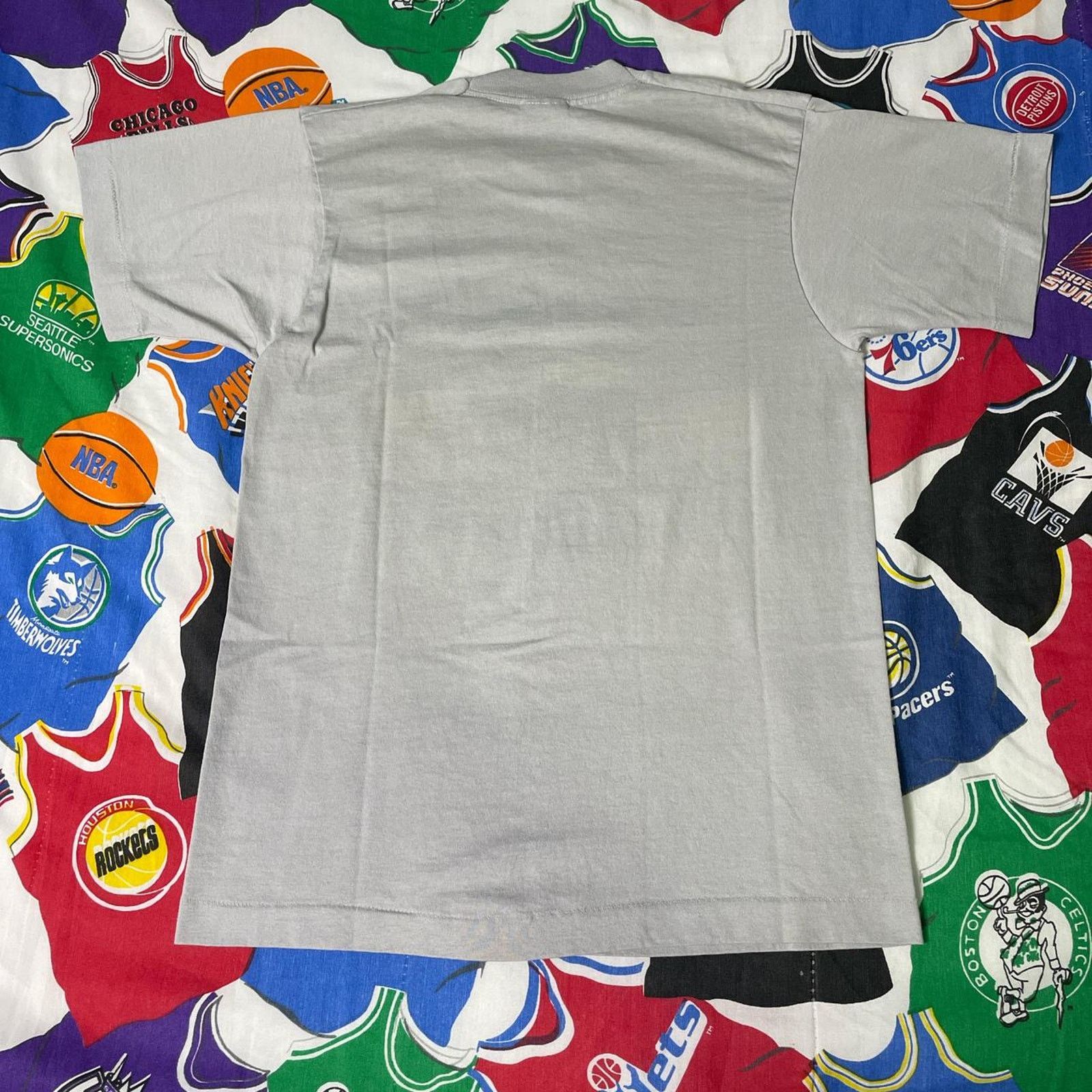 Vintage Vintage 90s Cops Police Never Question Authority T-Shirt Size US M / EU 48-50 / 2 - 2 Thumbnail