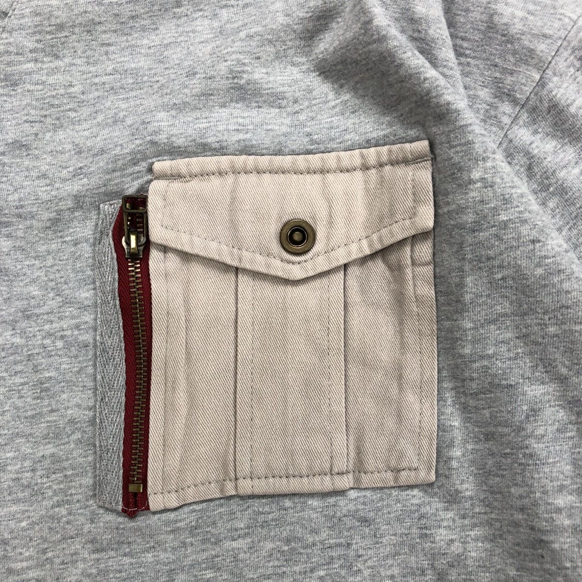 If Six Was Nine × Japanese Brand × Le Grande Bleu (L.G.B.) Vintage Hummer Pocket Double Layer Lgb Goa Gotic Longsleeve Size US XXL / EU 58 / 5 - 10 Thumbnail