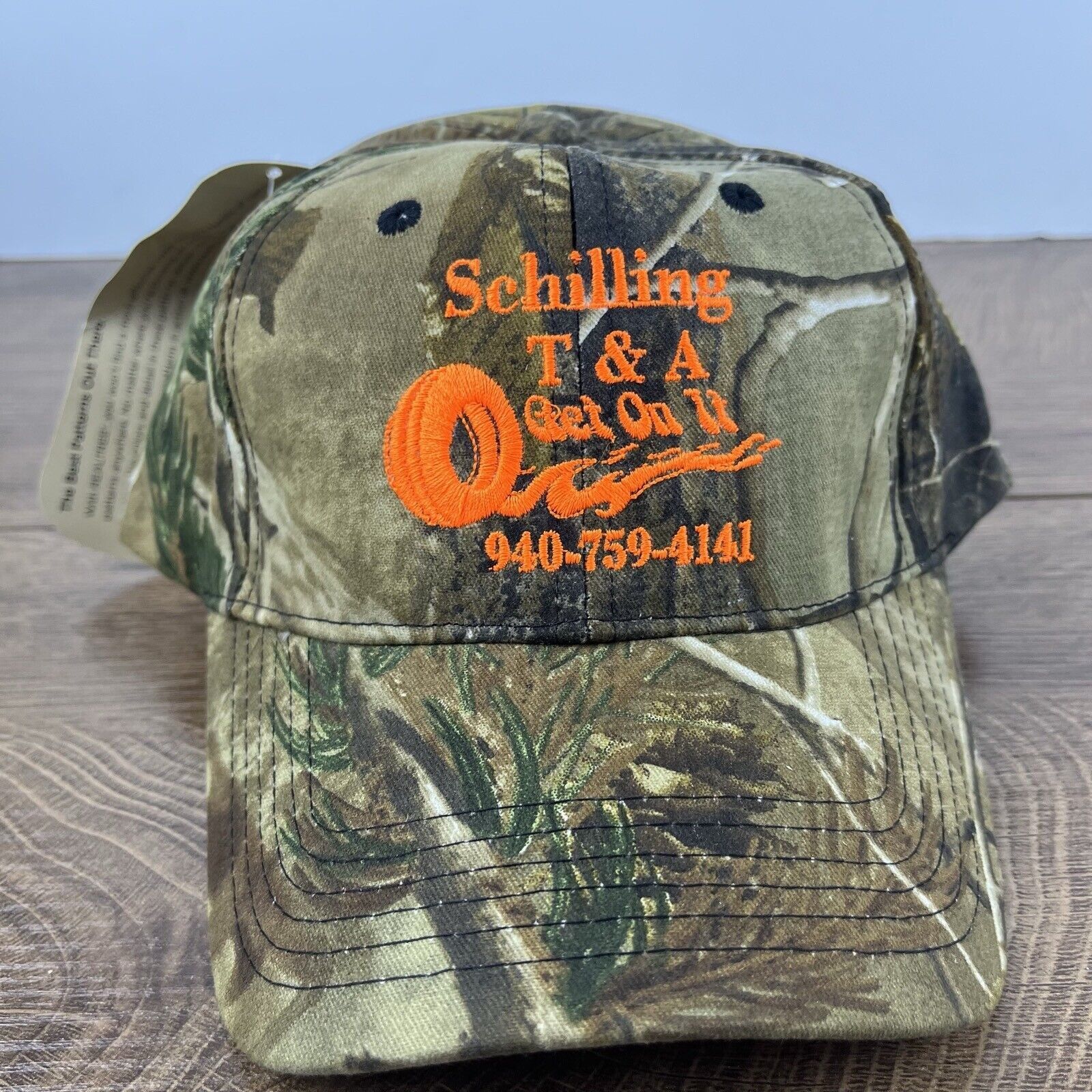 Other Schilling T&A Hat Camo Cap Schilling Hat Adjustable Hat Gree Size ONE SIZE - 2 Thumbnail