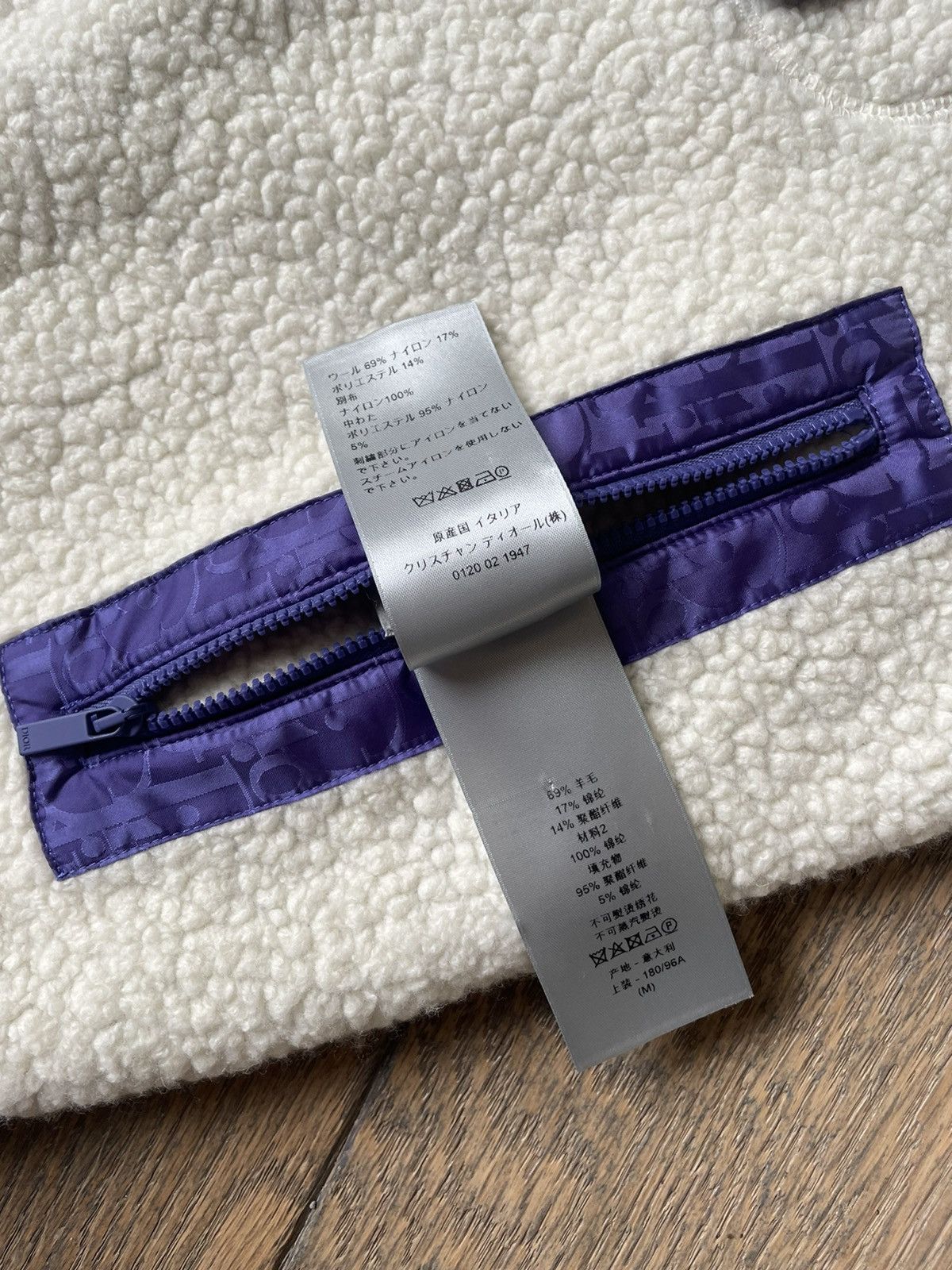 Dior Dior Oblique Reversible Puffer/Sherpa Jacket Size US M / EU 48-50 / 2 - 15 Thumbnail