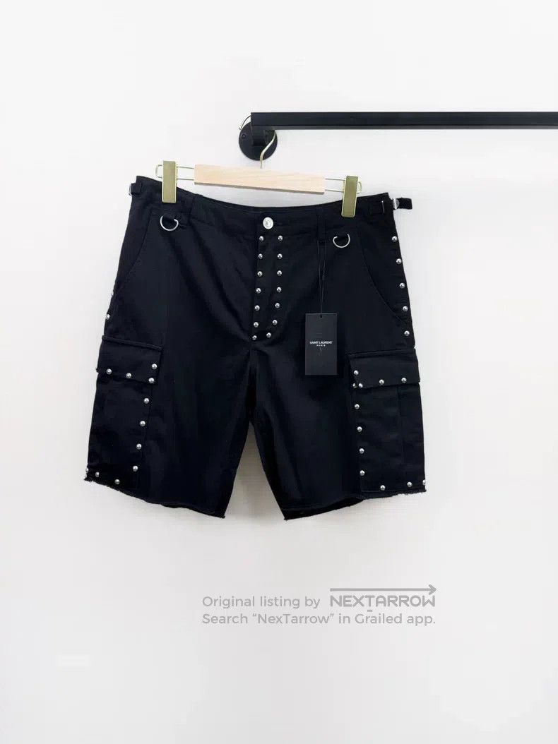 Saint Laurent Paris Saint Laurent Paris size S Studded Shorts Size 24" / US 00 / IT 34 - 1 Thumbnail