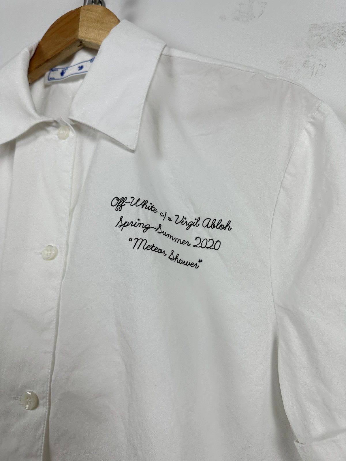 Off-White Off-White Popel Bowling Button Up Short Sleeve Shirt Size S / US 4 / IT 40 - 8 Thumbnail