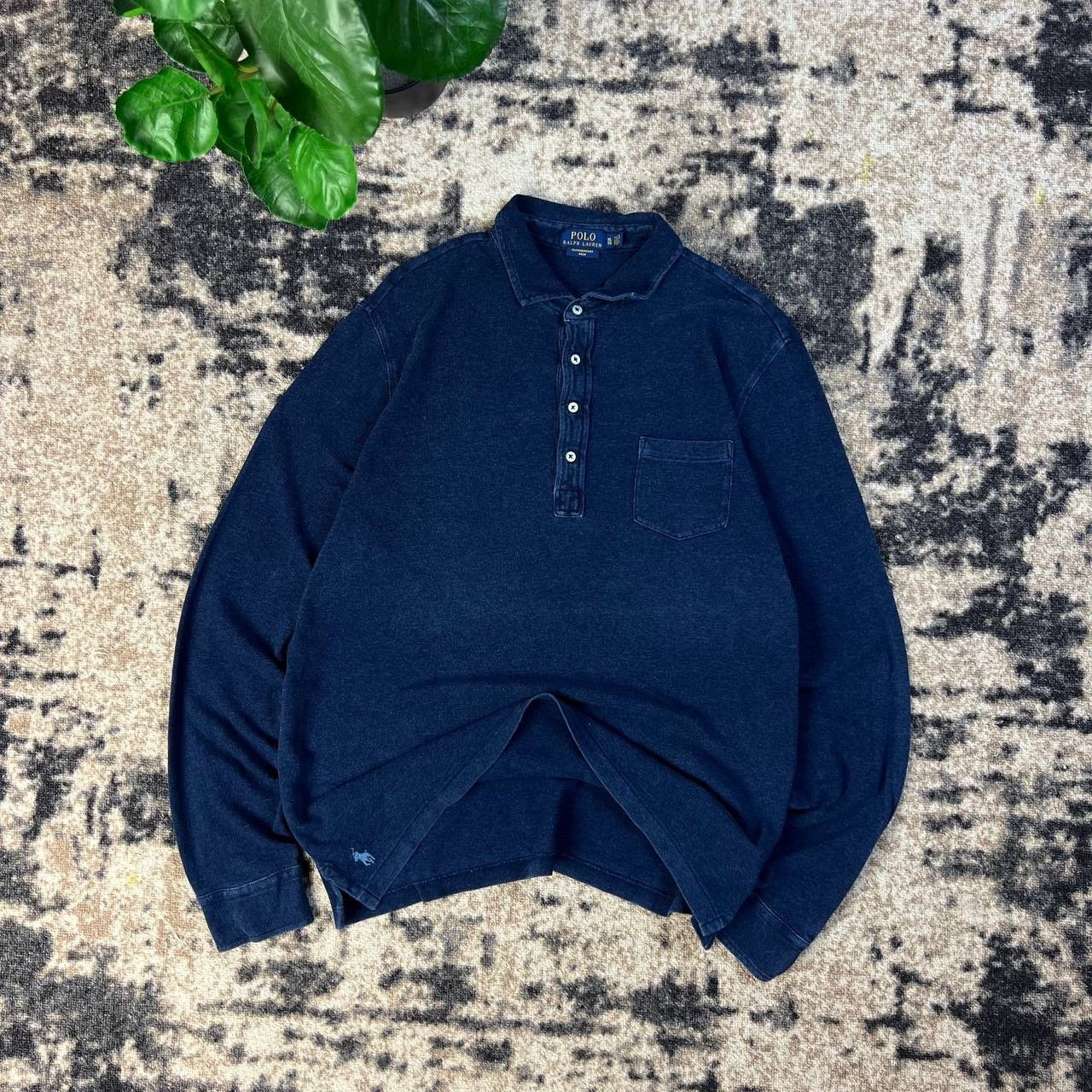 Polo Ralph Lauren Polo Ralph Lauren Luxury Mini Logo Rugby Long Sleeve Size US XL / EU 56 / 4 - 1 Thumbnail