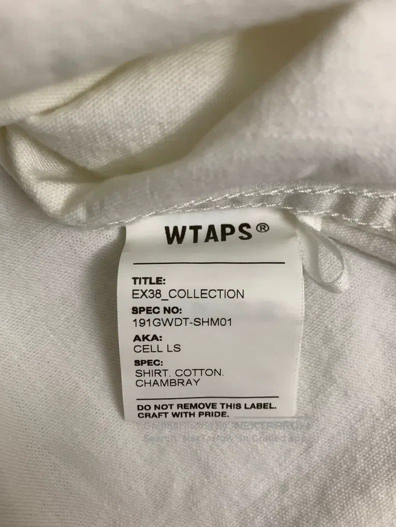 Wtaps Wtaps White shirt Size US S / EU 44-46 / 1 - 8 Thumbnail