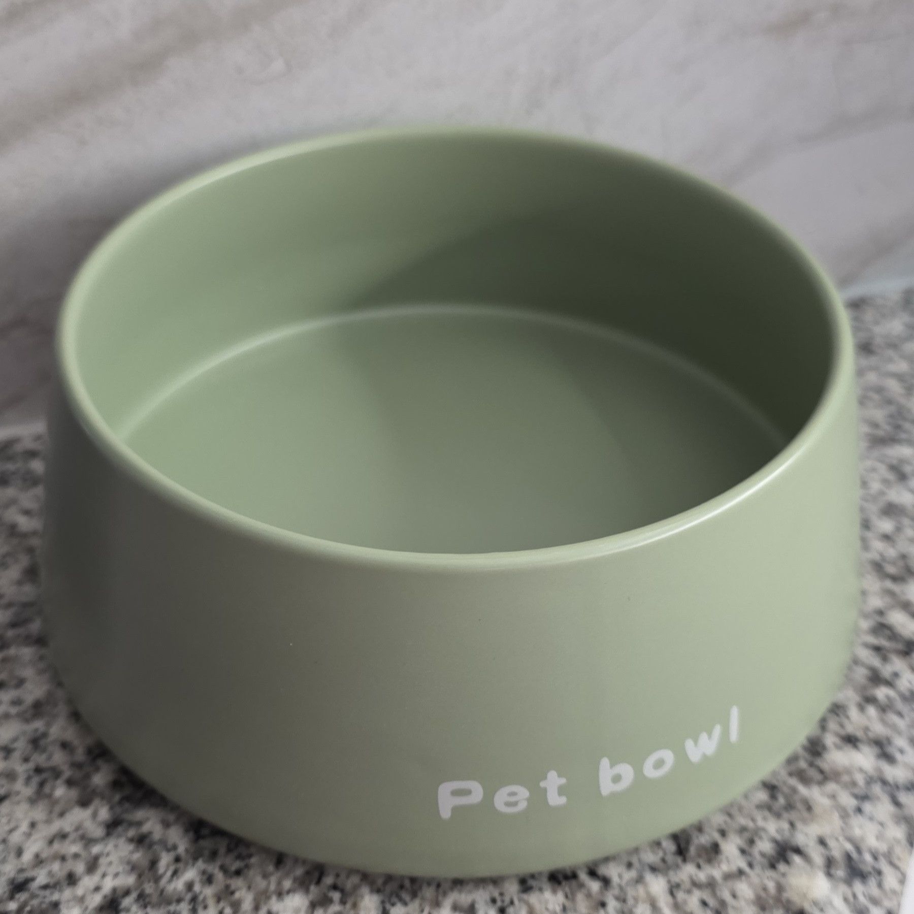 Unknown London New PETTOM 3-in-1 Ceramic Cat Pet Bowls 350ml Green Size ONE SIZE - 1 Thumbnail