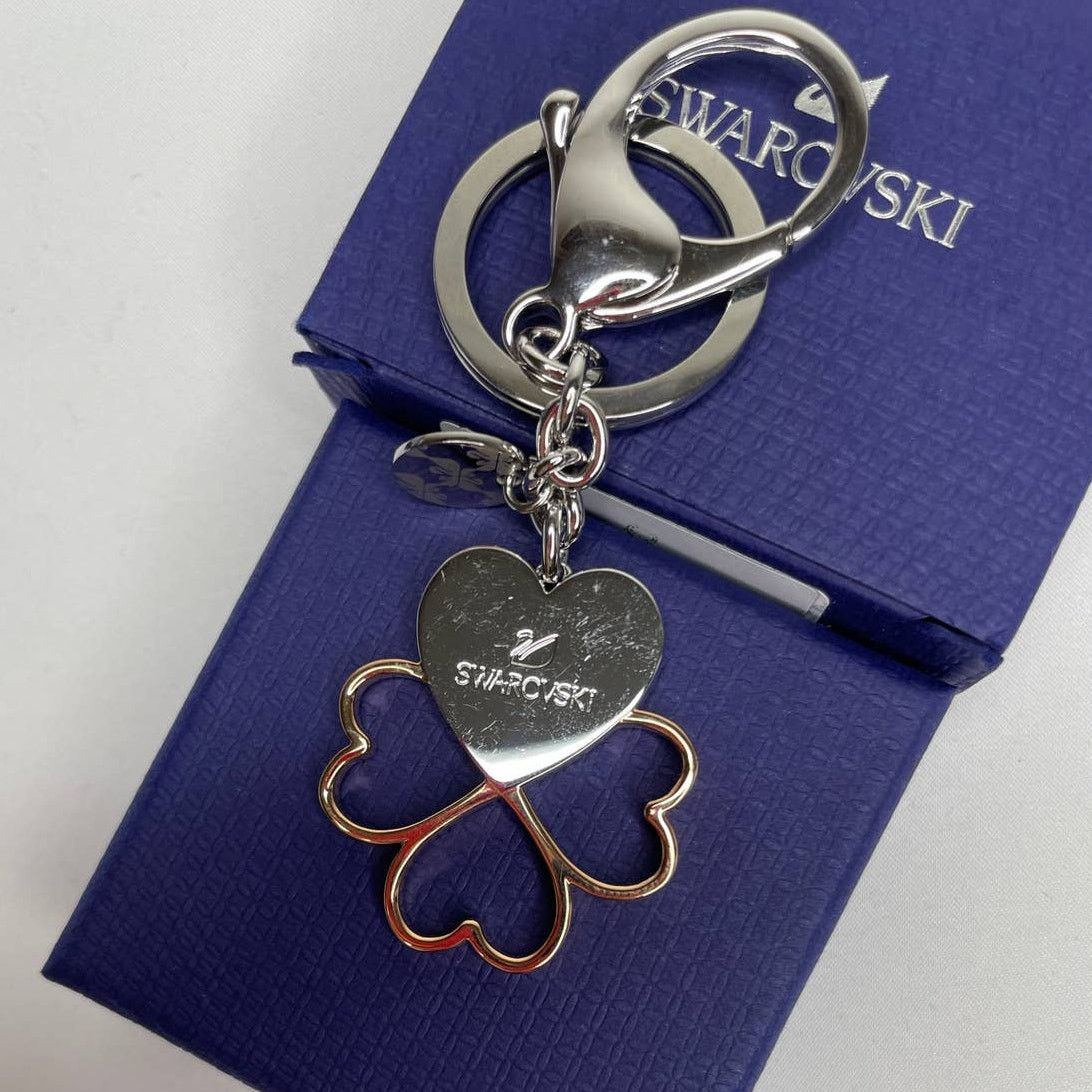 Swarovski Swarovski Cupid Heart Leaf Bag Charm Crystals Mixed Size ONE SIZE - 5 Thumbnail