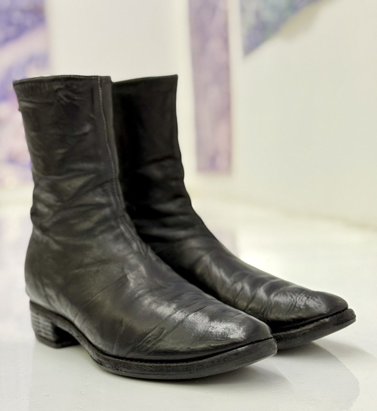 Carol Christian Poell CCP Object Dyed Tornado Boot Size US 11.5 / EU 44-45 - 4 Thumbnail