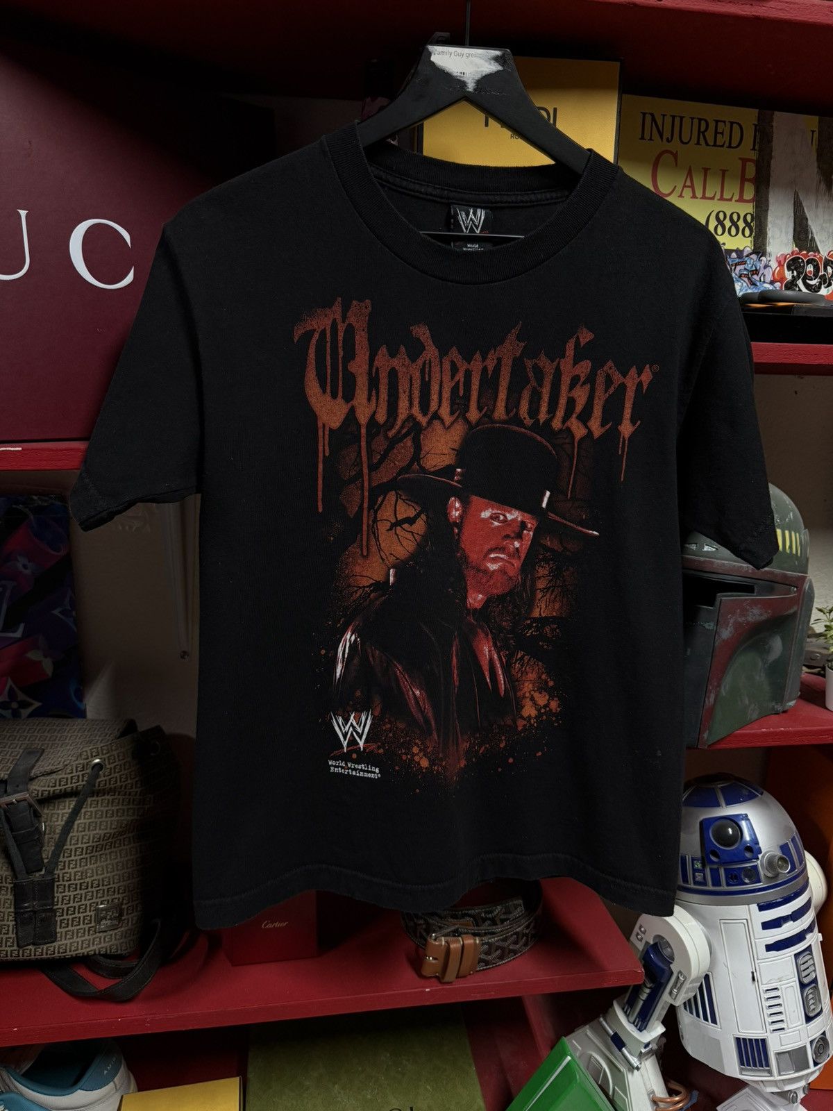 Vintage Vintage Undertaker T-Shirt Vtg WWE Wrestling Tee Small Size US S / EU 44-46 / 1 - 7 Thumbnail