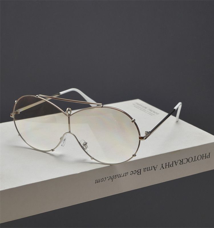VIBE Hip-hop Street ins style custom avant-garde sunglasses Size ONE SIZE - 1 Thumbnail
