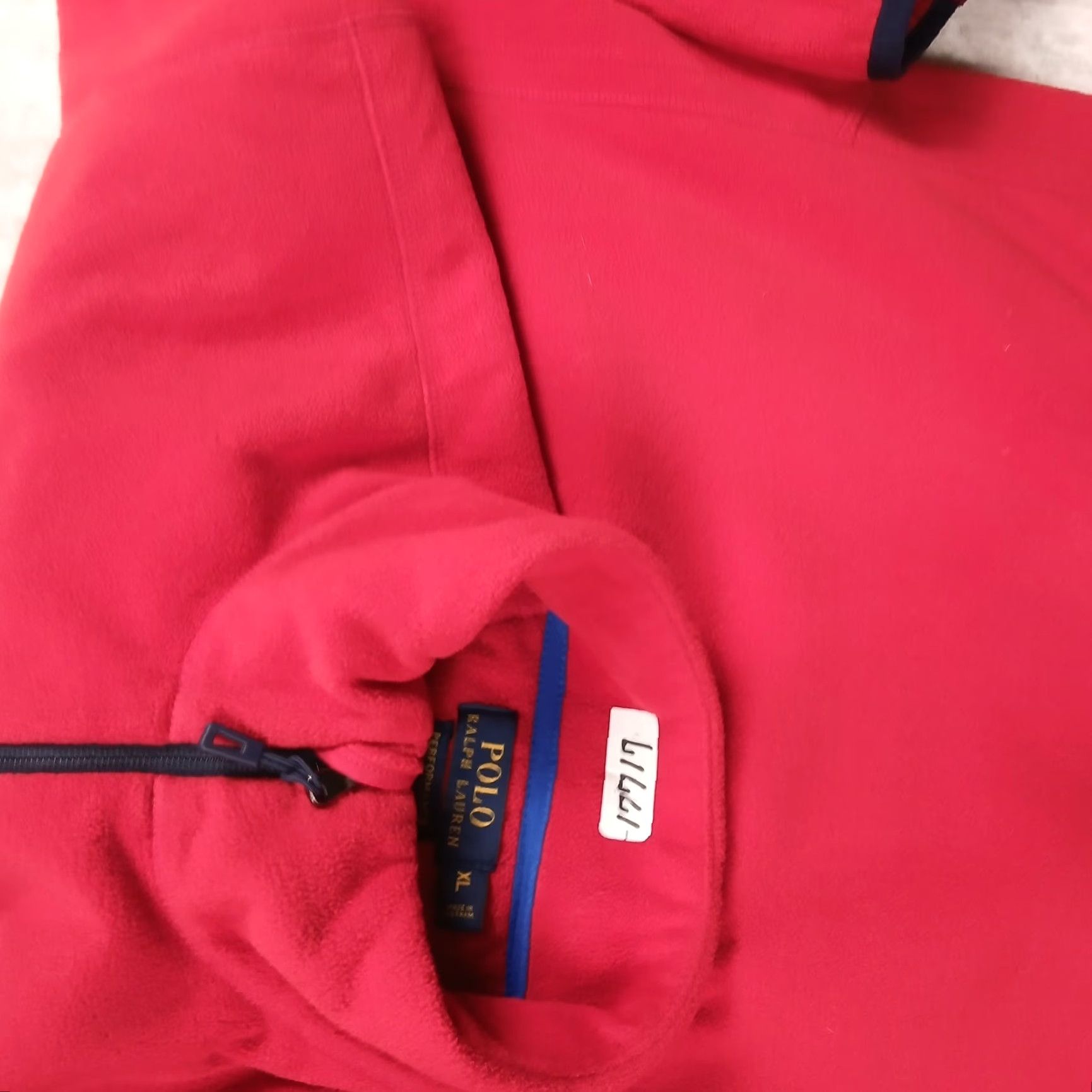 Polo Ralph Lauren Polo Ralph Lauren Performance Fleece Jacket Mens XL Red Full Zip Size US XL / EU 56 / 4 - 8 Thumbnail