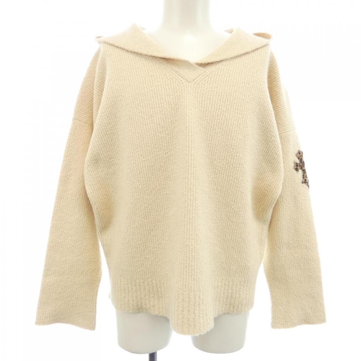 Chrome Hearts Chrome Hearts Cross Patch Knit Hoodie Size US XS / EU 42 / 0 - 1 Thumbnail