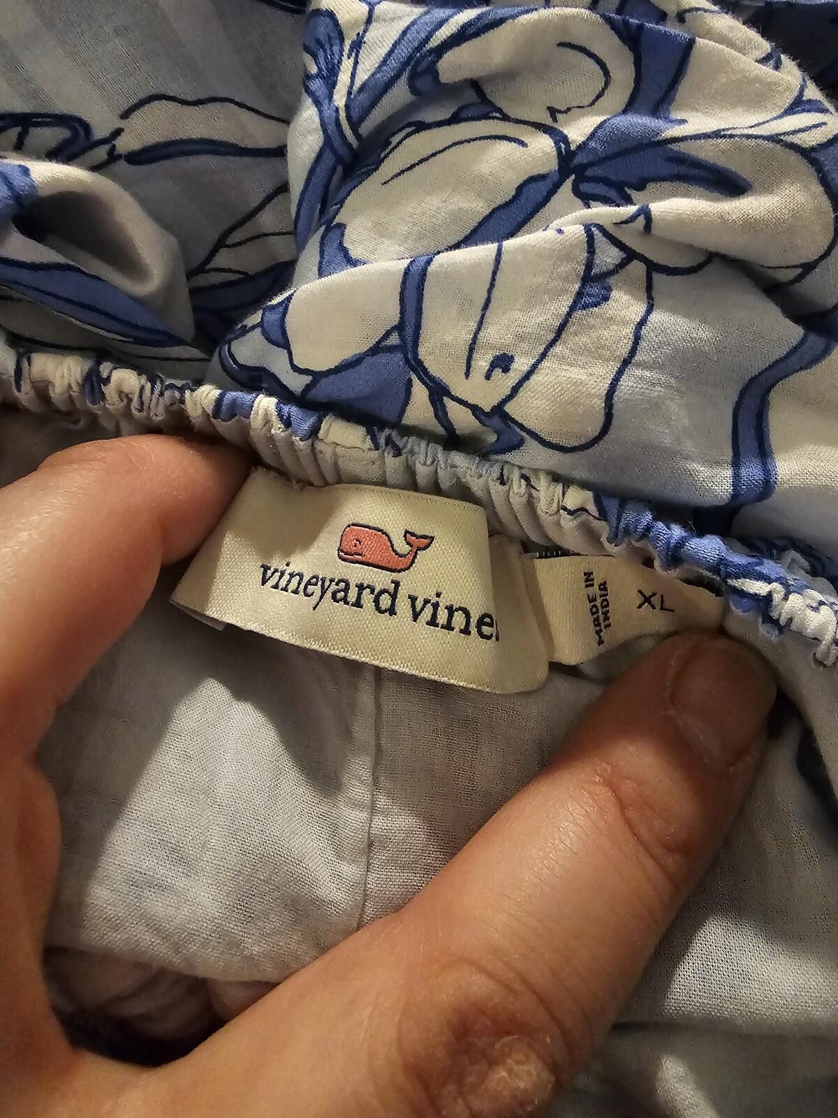 Vineyard Vines Vineyard Vines Dress Blue & White Womens Size S Back Tie Size XL / US 12-14 / IT 48-50 - 7 Thumbnail