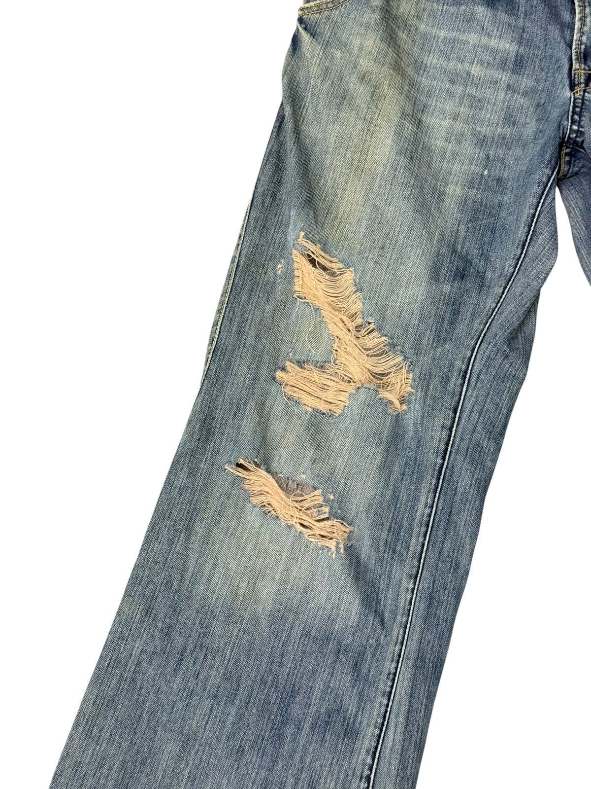 Japanese Brand Loose Jeans Rush Hour Distress Faded amiri dior homme 3🟦5 Size US 33 - 5 Thumbnail