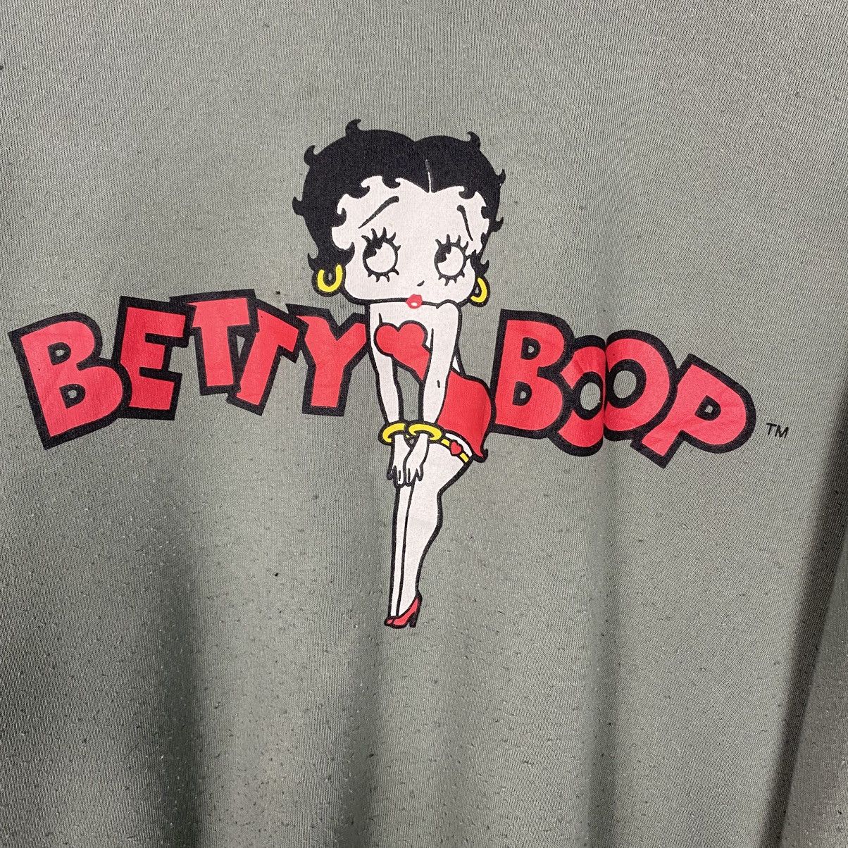 Japanese Brand 📌Vintage Sweatshirt BettyBoop Big Logo Size US L / EU 52-54 / 3 - 16 Thumbnail