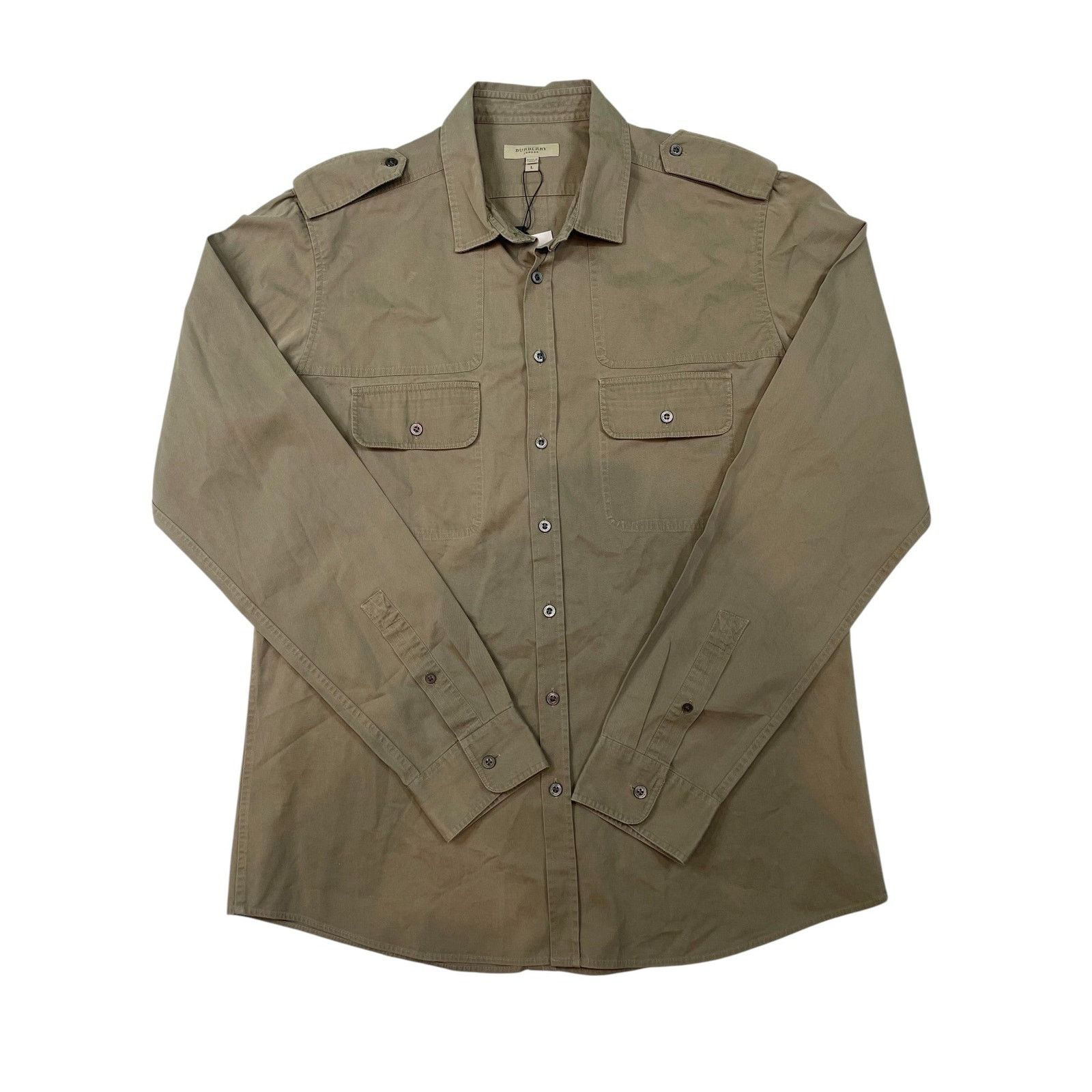 Burberry Burberry Light Brown Jacket Size US L / EU 52-54 / 3 - 1 Thumbnail