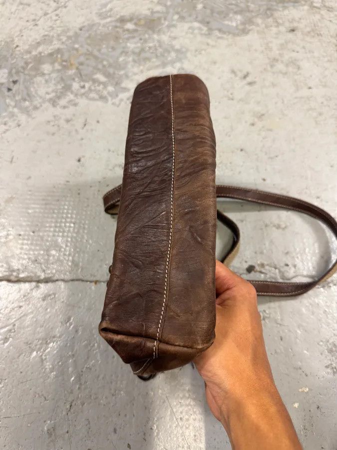 Designer × Just Cavalli × Vintage 2000s Cavalli Brown Brut Handle Bag Size ONE SIZE - 6 Thumbnail