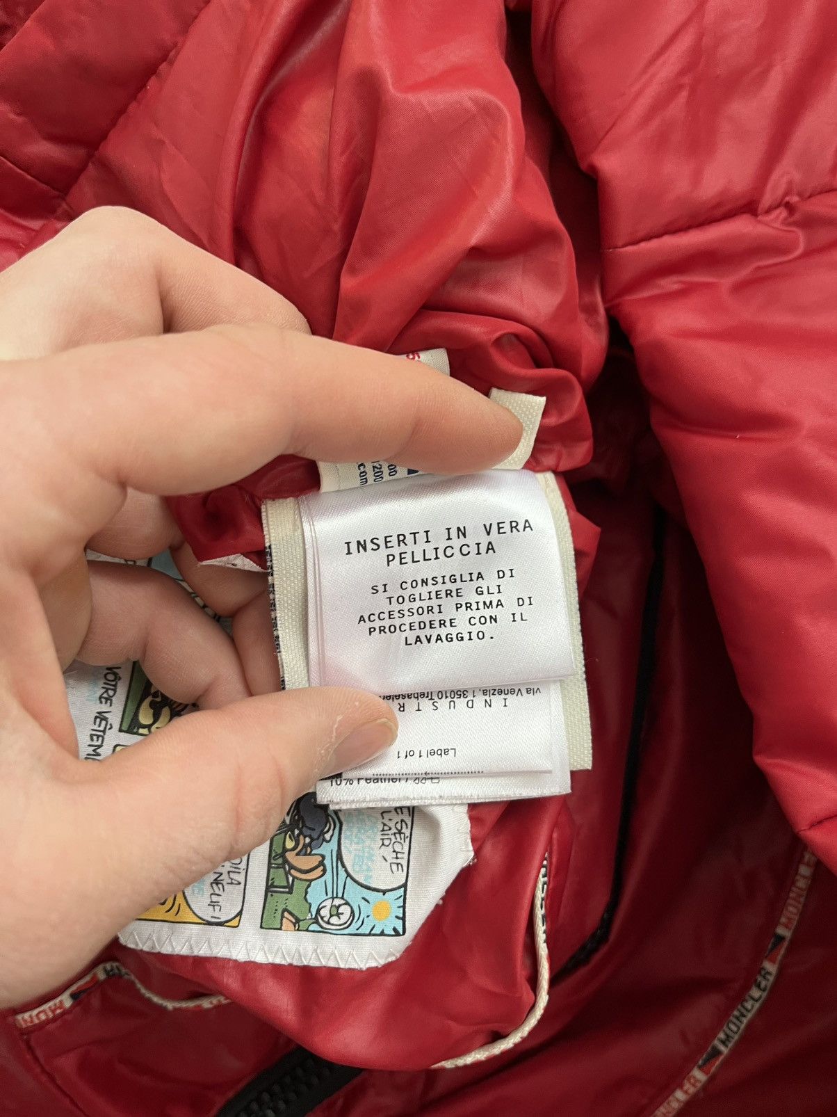 Moncler Moncler Red Down Jacket / Puffer Jacket Size M / US 6-8 / IT 42-44 - 12 Thumbnail