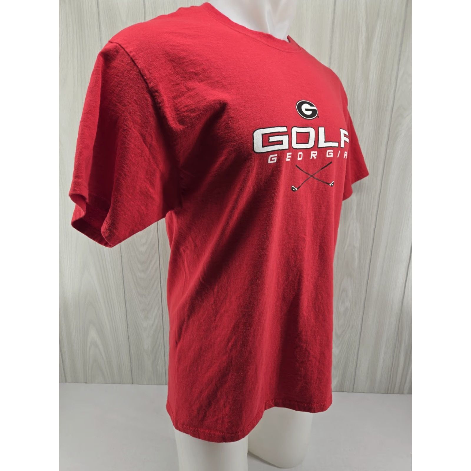 Champion VINTAGE University of Georgia Golf Red Short Sleeve Champion T-Shirt Size Large Size US L / EU 52-54 / 3 - 6 Thumbnail
