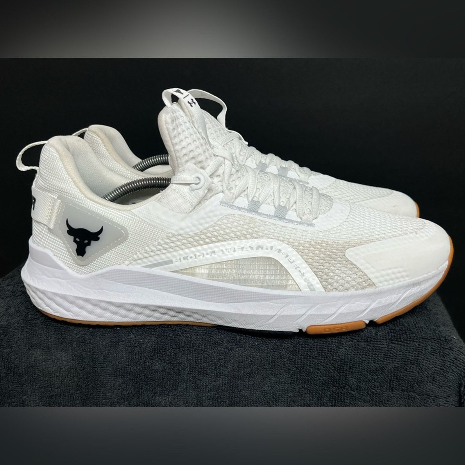 Under Armour Under Armour Project Rock BSR 4 WHITE Men Shoes SIZE 13 NICE Size US 13 / EU 46 - 2 Thumbnail