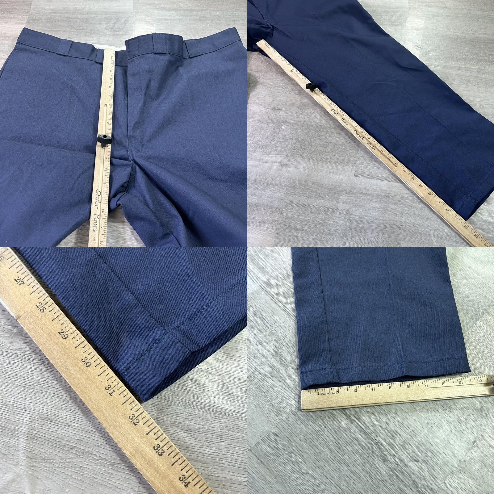 Dickies Dickies 874 Work Pants Mens 50x32 Blue Chino Straight Big & Tall NWT Ultimate Workwear Pants Mens Size US 34 / EU 50 - 8 Thumbnail