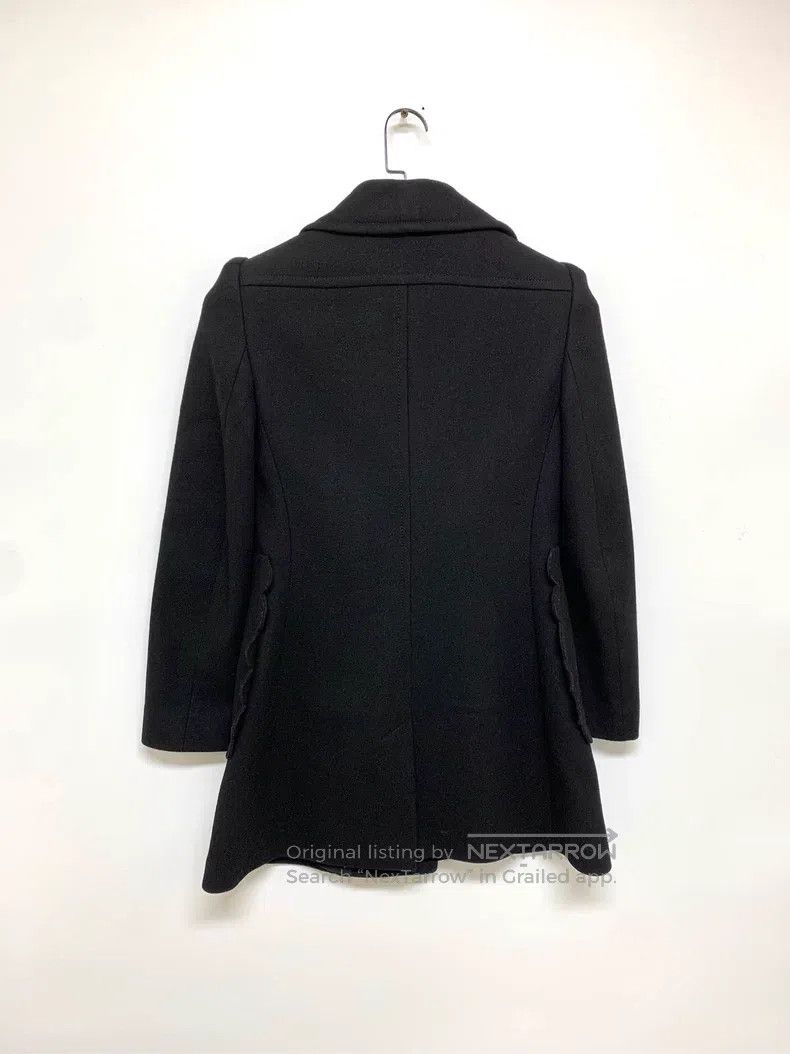 Valentino Valentino Black wool coat Size S / US 4 / IT 40 - 2 Thumbnail