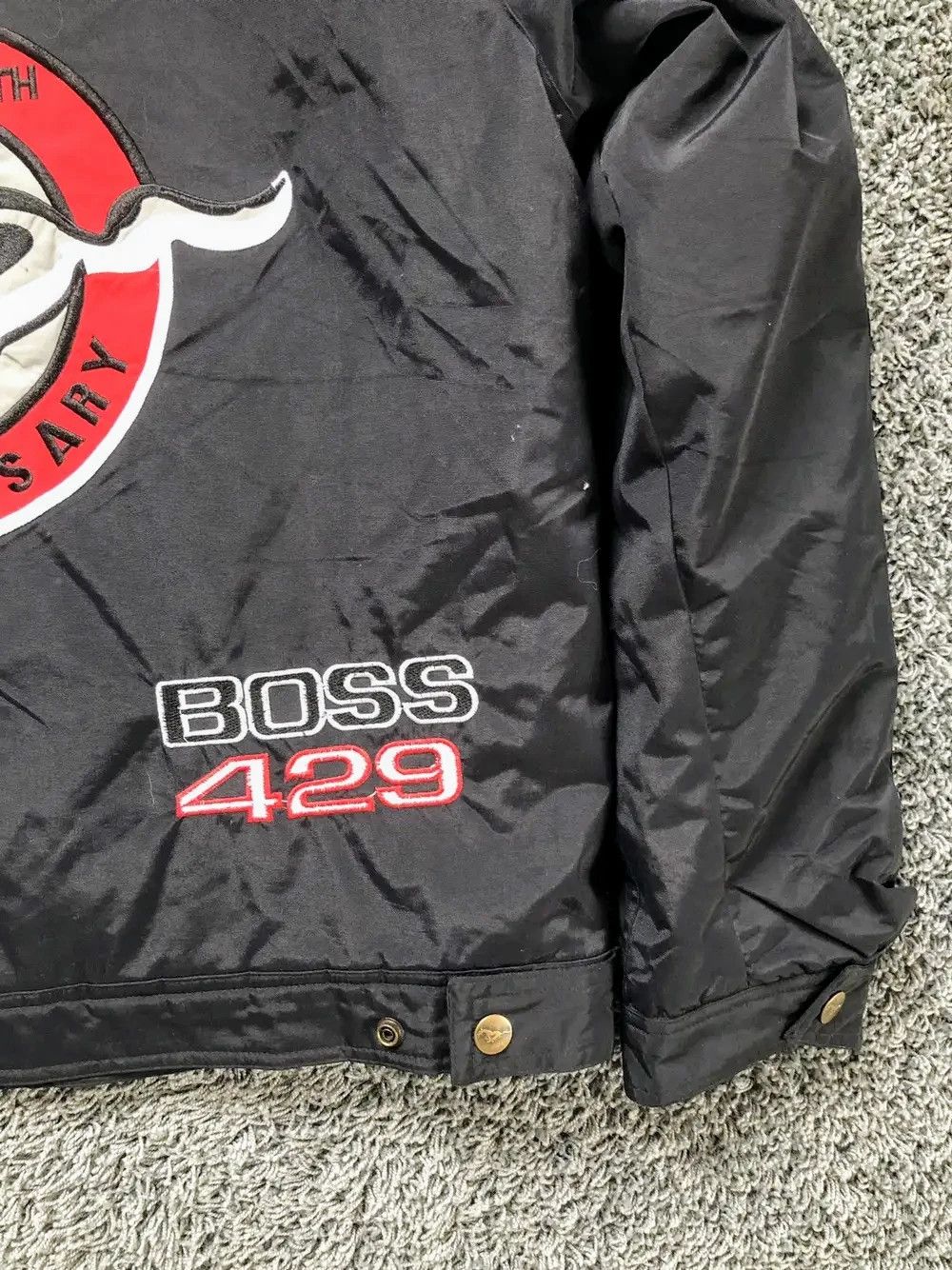 Japanese Brand 💥 Ford Mustang Vintage Racing Jacket Retro Y2K Size US XL / EU 56 / 4 - 7 Thumbnail