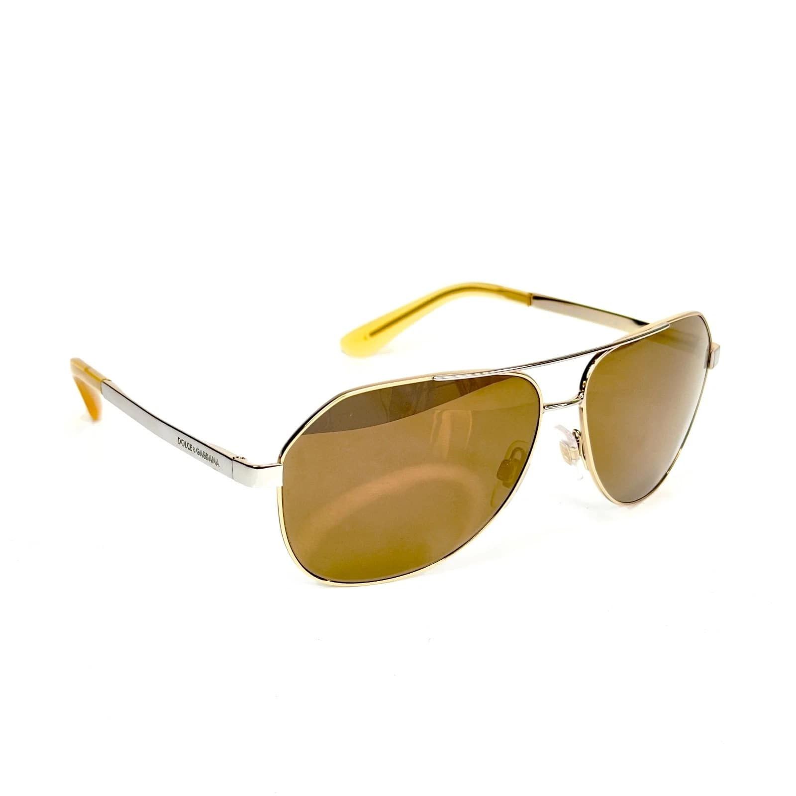 Dolce & Gabbana DOLCE & GABBANA DG2144 2144 Silver Mirrored Sunglasses Size ONE SIZE - 2 Thumbnail