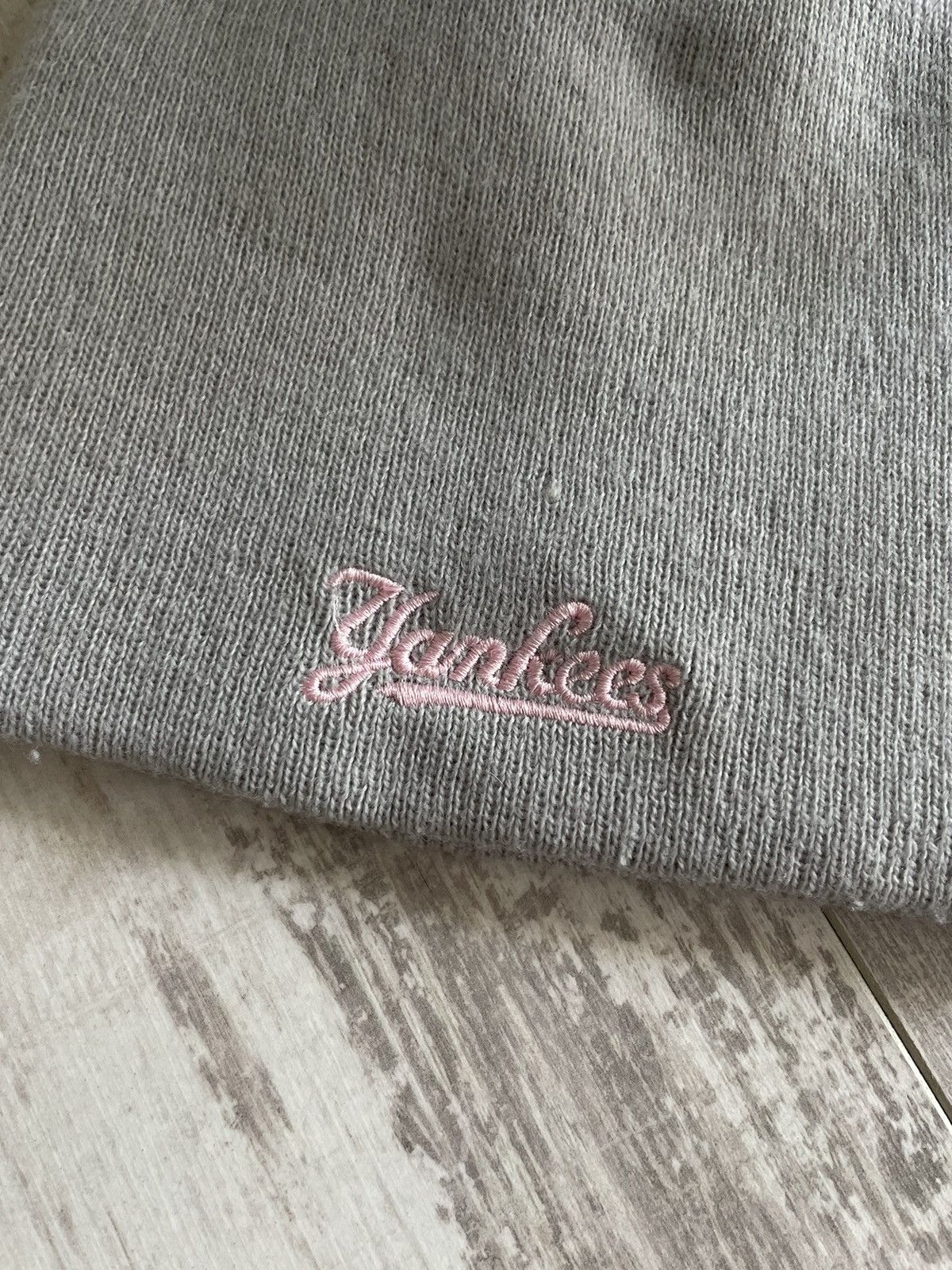 New York Yankees × Vintage Vintage New York Yankees Double Logo Pink Hat Size ONE SIZE - 4 Thumbnail