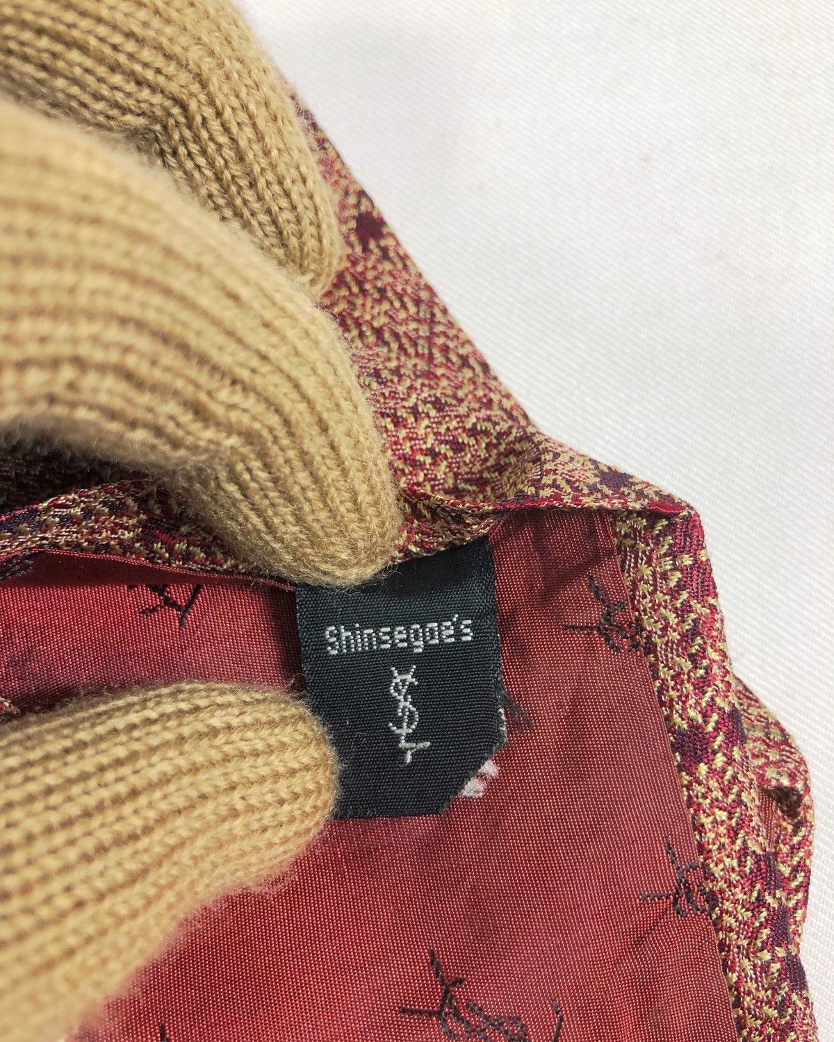 Yves Saint Laurent Rare Vintage Yves Saint Laurent YSL Silk Tie Size ONE SIZE - 7 Thumbnail