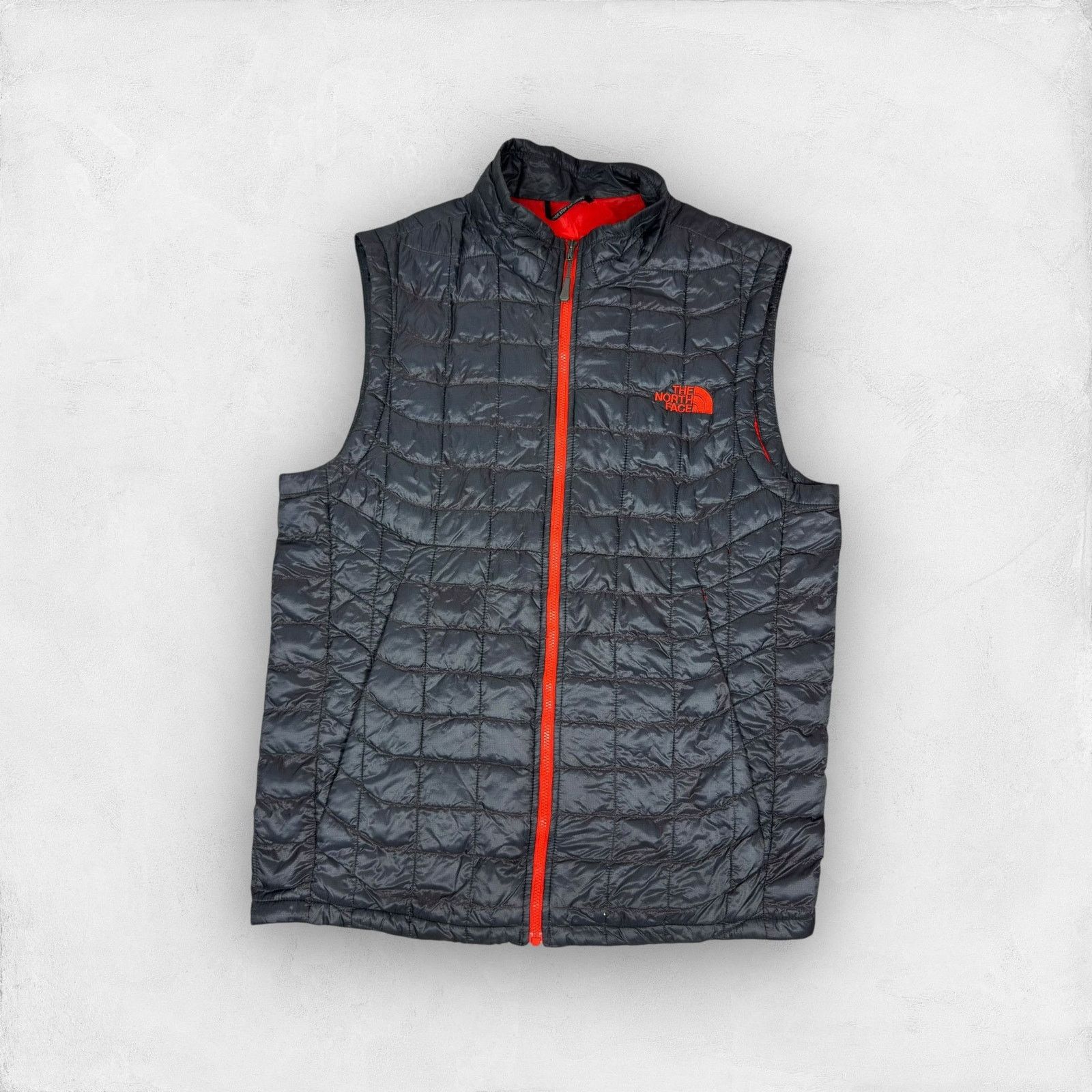 The North Face The North Face Thermoball Men's Gray Full Zip Eco Vest Small Size US S / EU 44-46 / 1 - 1 Thumbnail