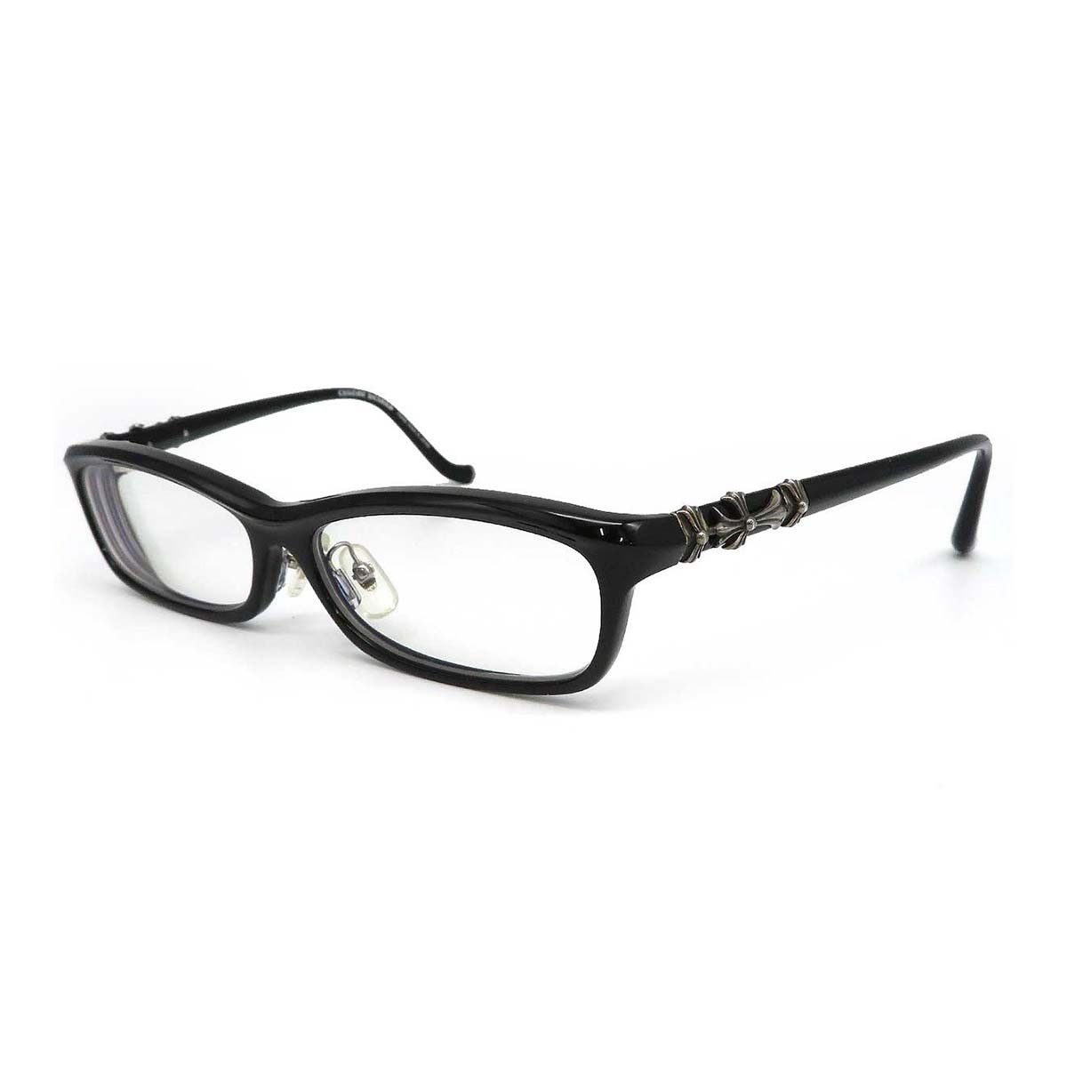 image of Chrome Hearts Bearded Baby A Glasses in Black, Men's